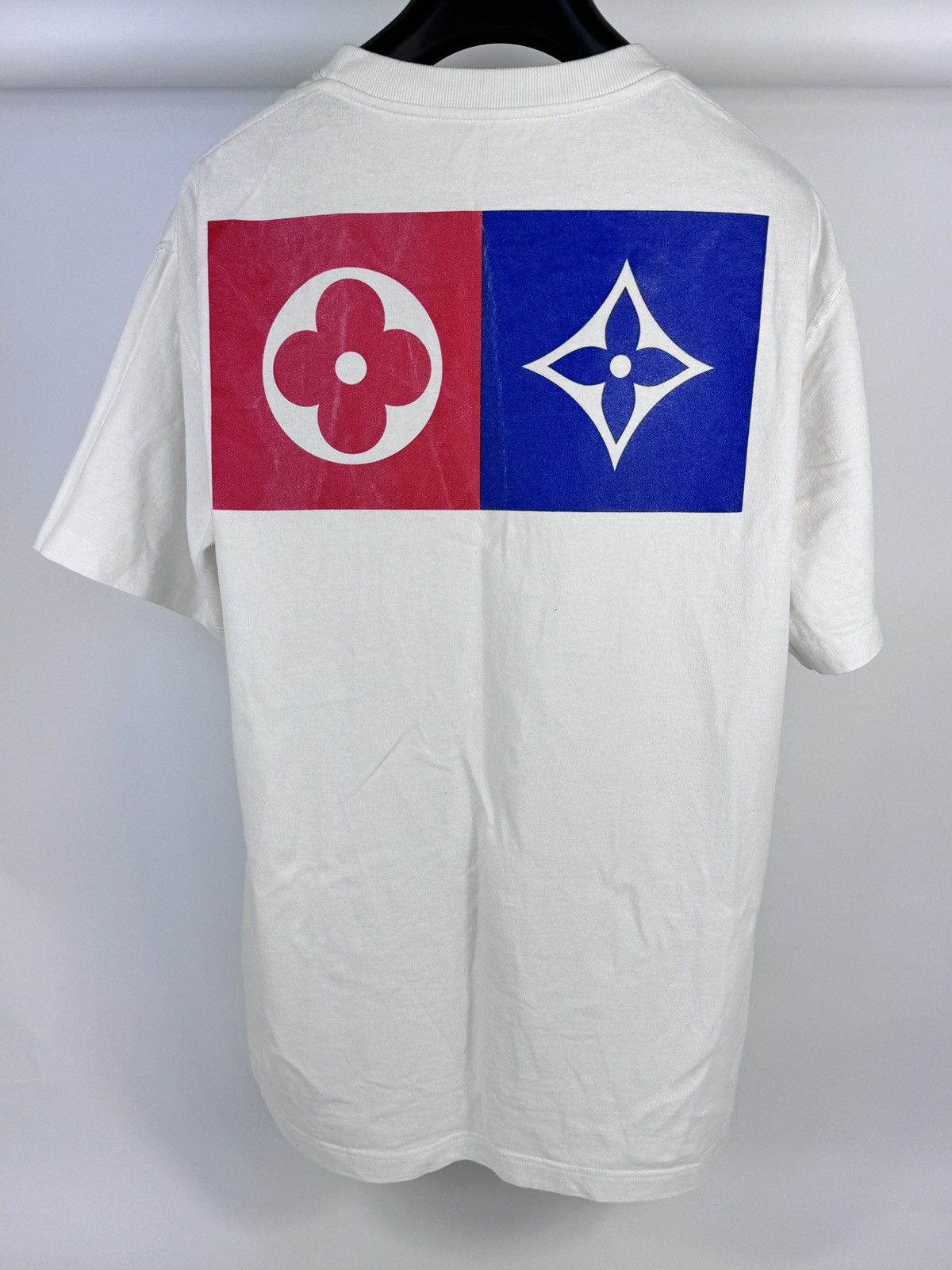 LOUIS VUITTON FLOWER PRINT T-SHIRT