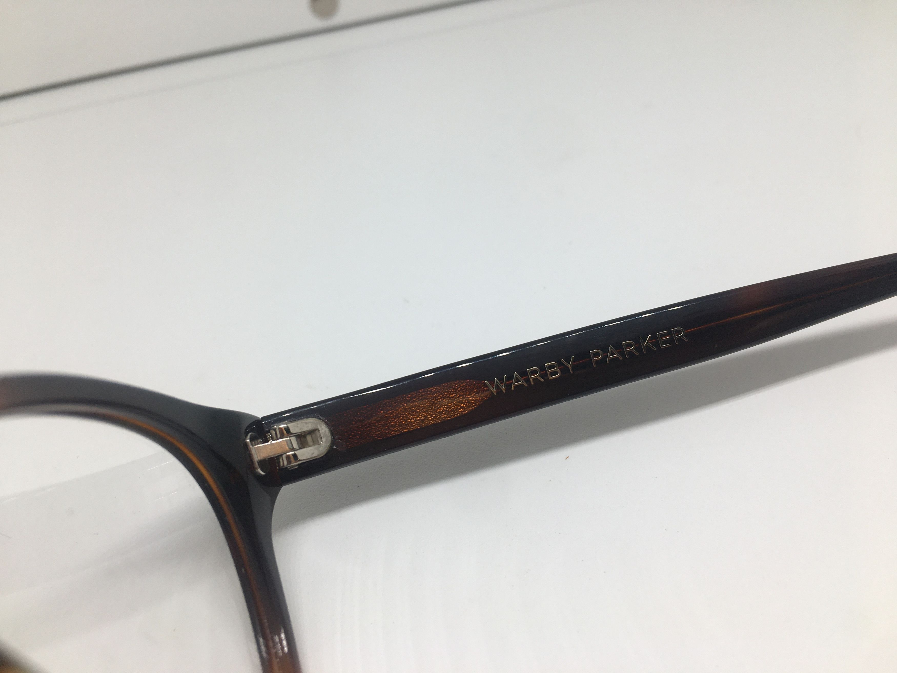 Warby Parker Warby Parker PERCEY 291 Tortoise Keyhole Bridge Eyeglasses Size ONE SIZE - 4 Thumbnail