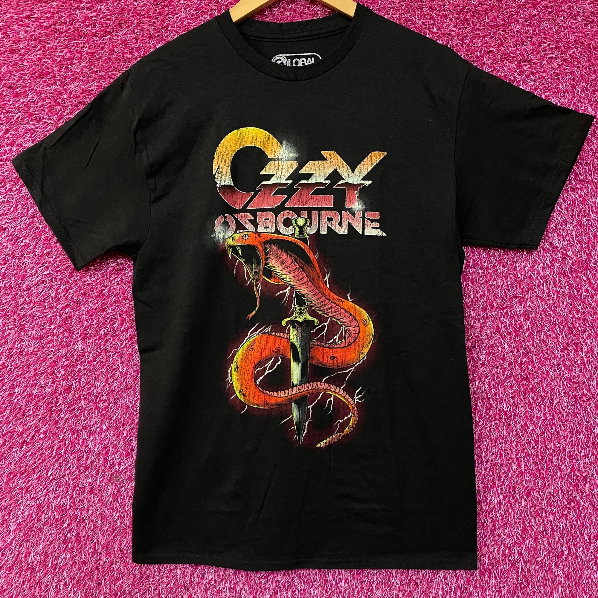 Ozzy Osbourne Ozzy Ozbourne Cobra Graphic Design T-Shirt Medium Size US M / EU 48-50 / 2 - 1 Thumbnail