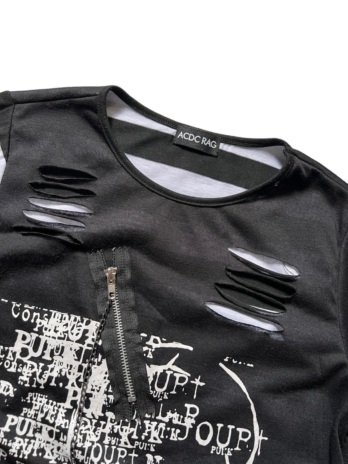 Japanese Brand ACDC RAG Seditionaries Longsleeve Shirt Size US XS / EU 42 / 0 - 5 Thumbnail