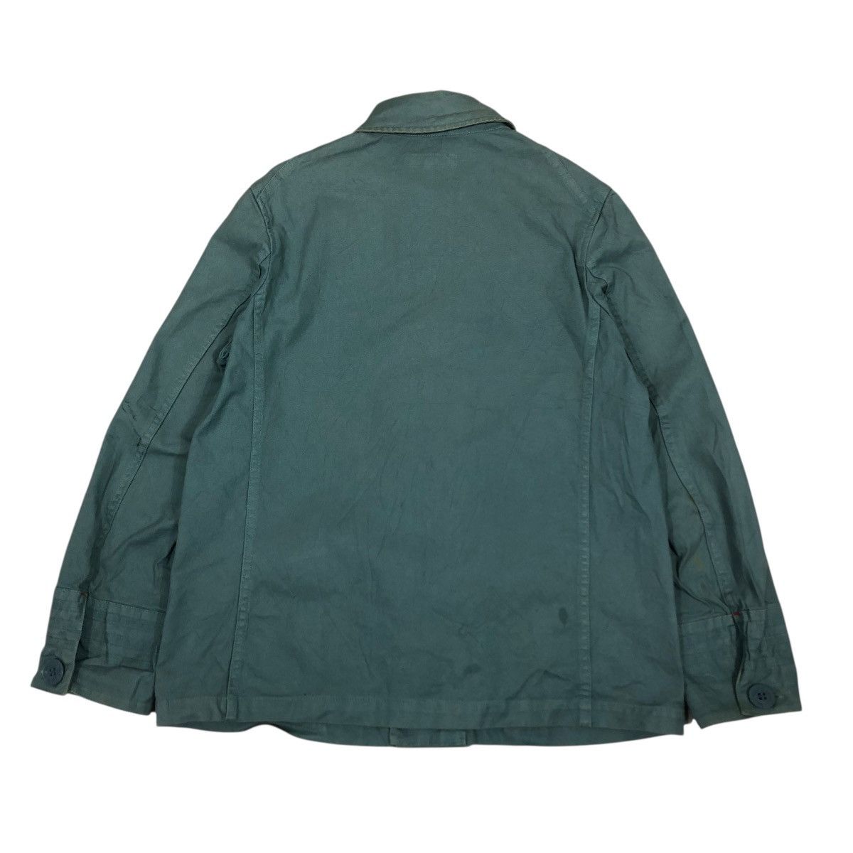 Vintage 🔥VINTAGE CHORE WORK MILITARY SHAWL COLLAR OCEAN UNION Size US S / EU 44-46 / 1 - 2 Thumbnail