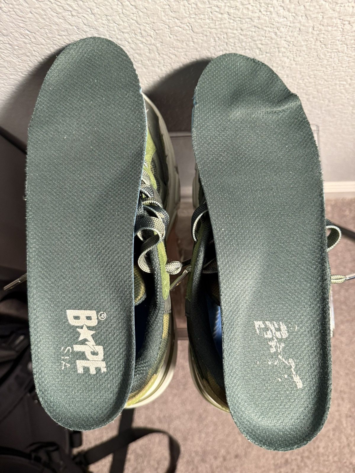 Bape A Bathing Ape Shark Sta #1 Green Size US 9 / EU 42 - 7 Thumbnail