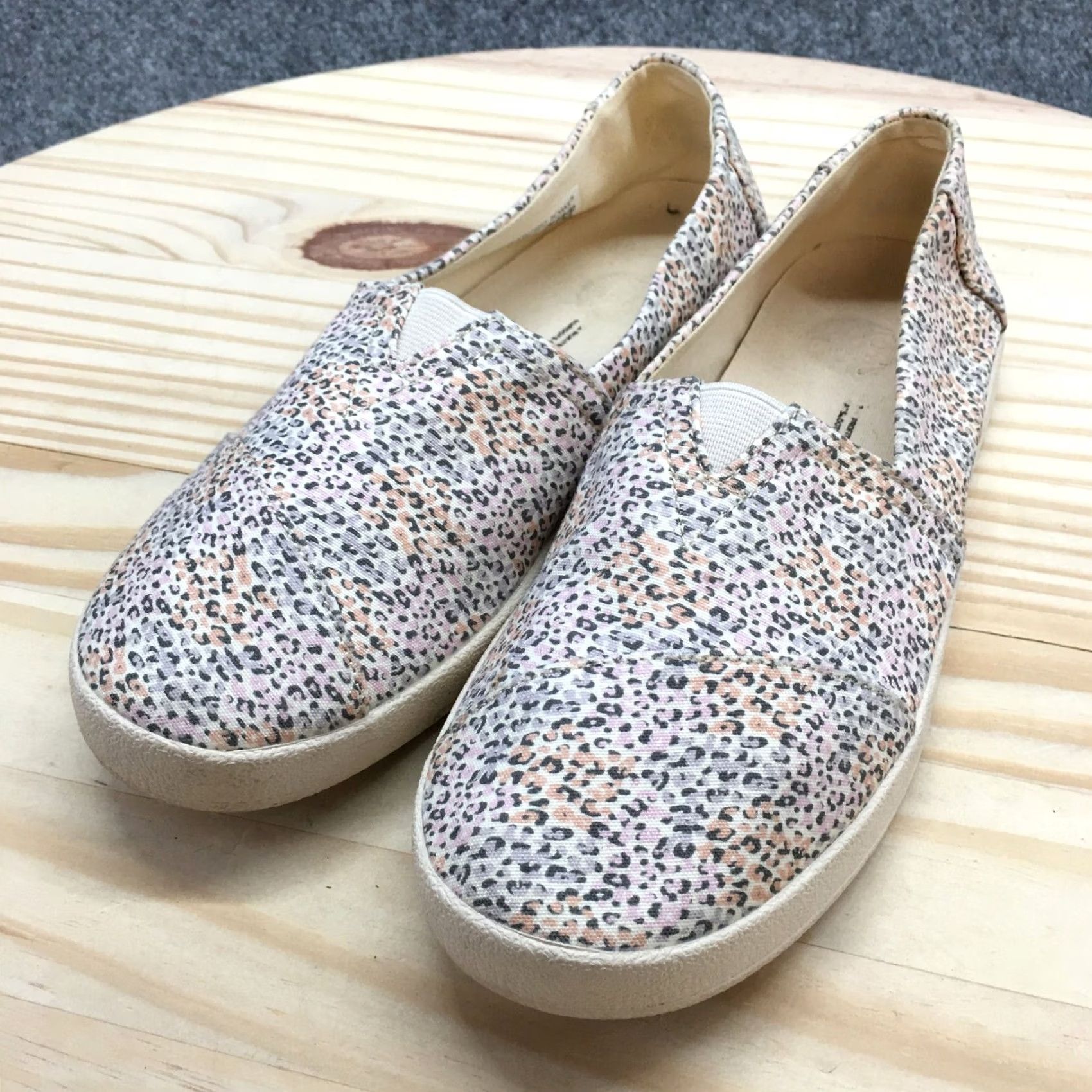 Toms TOMS Shoes Womens 7 Avalon Slip On Multicolor Comfort Casual Low Top Flat 10017945 Size M / US 6-8 / IT 42-44 - 3 Thumbnail