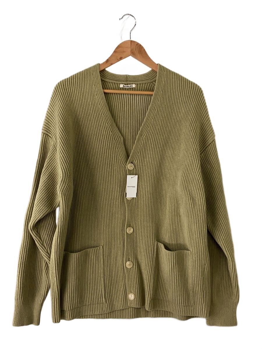 Auralee SUPER MILLED KNIT BIG CARDIGAN | Grailed