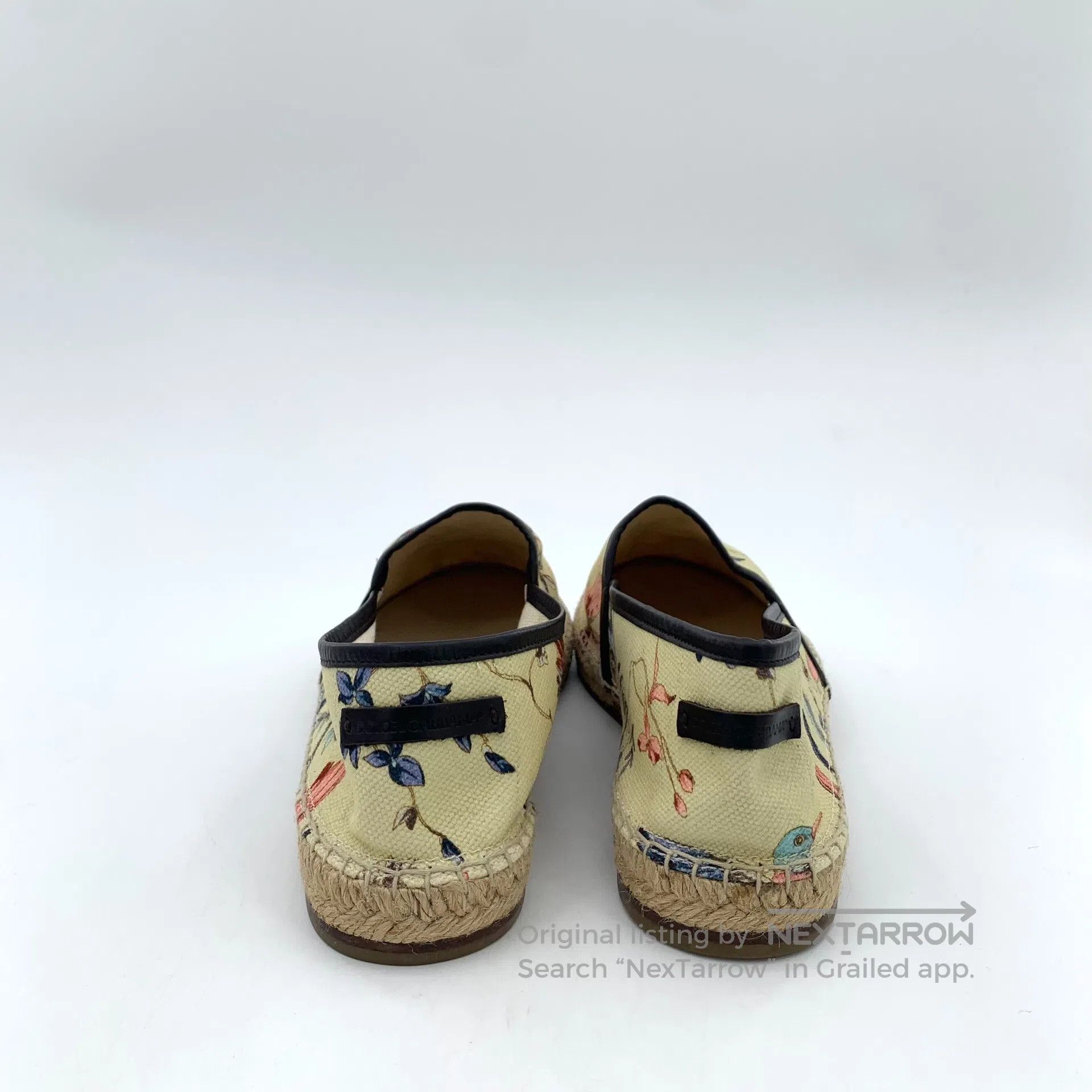 Dolce & Gabbana Dolce Gabbana Multicolor floral bird print casual flat fis Size US 7 / EU 40 - 4 Thumbnail