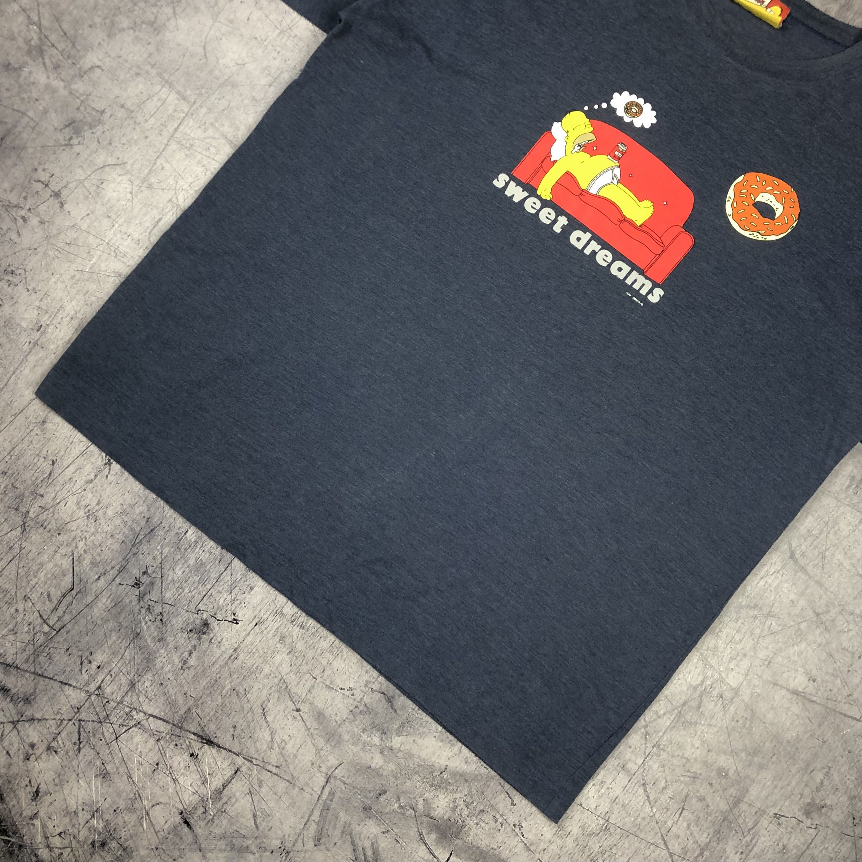 The Simpsons The Simpsons 2002 Sweet Dreams Duff Beer Donuts Tee Size US L / EU 52-54 / 3 - 6 Thumbnail