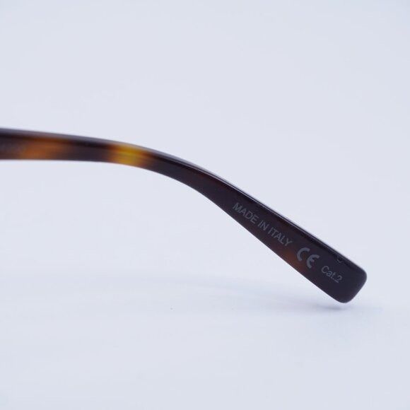 Saint Laurent Paris Saint Laurent SL455 002 Sunglasses Havana Square Frame Size ONE SIZE - 8 Thumbnail