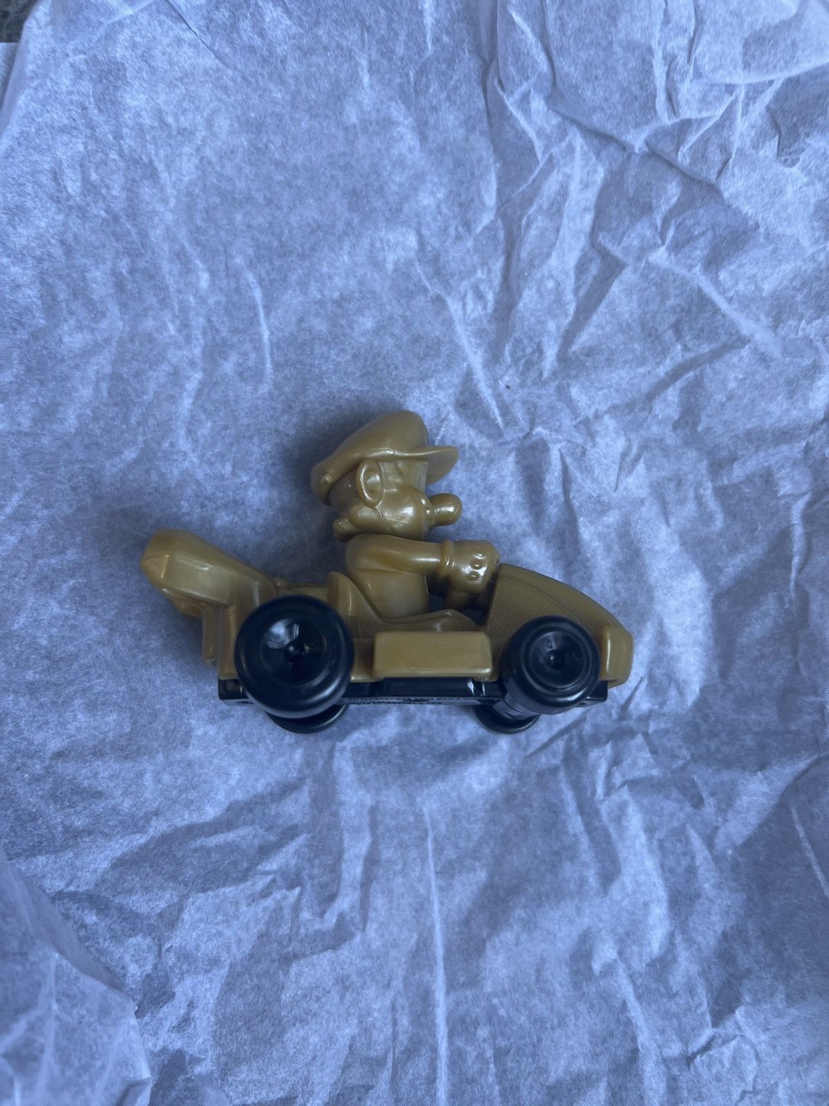 Nintendo 2024 McDonald’s Nintendo Mario Kart 8 Deluxe Gold Mario Kart Size ONE SIZE - 3 Thumbnail