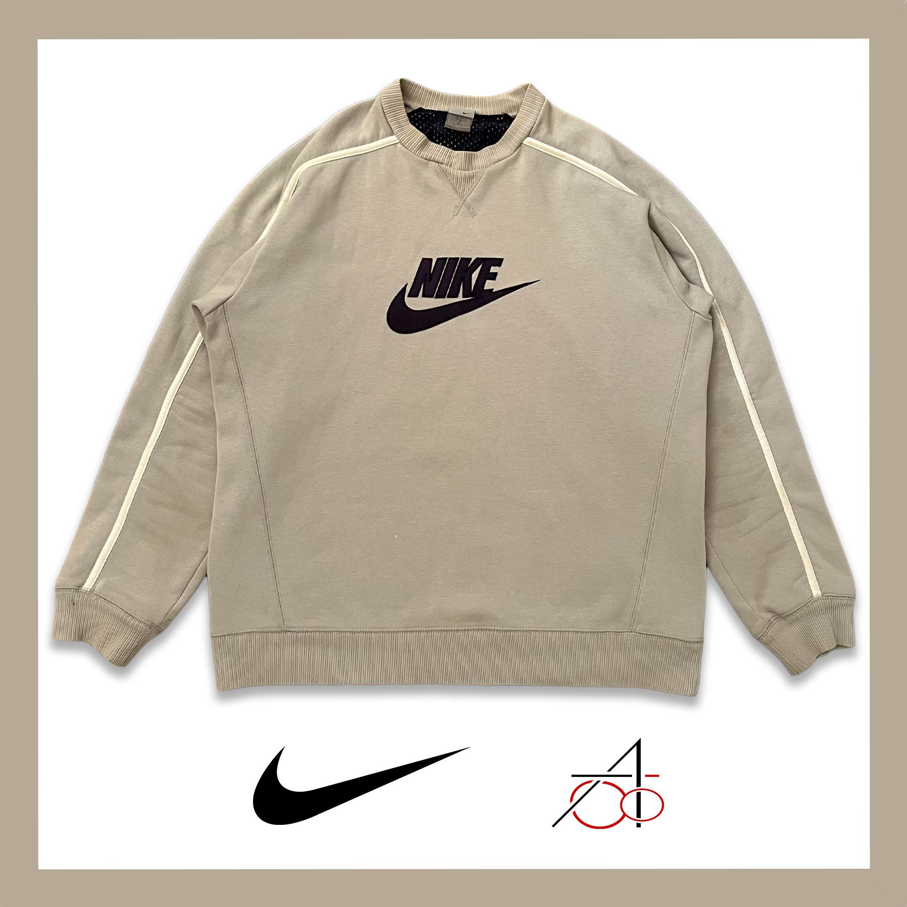 Nike Nike Vintage Logo Sweatshirt • L size Size US L / EU 52-54 / 3 - 1 Thumbnail