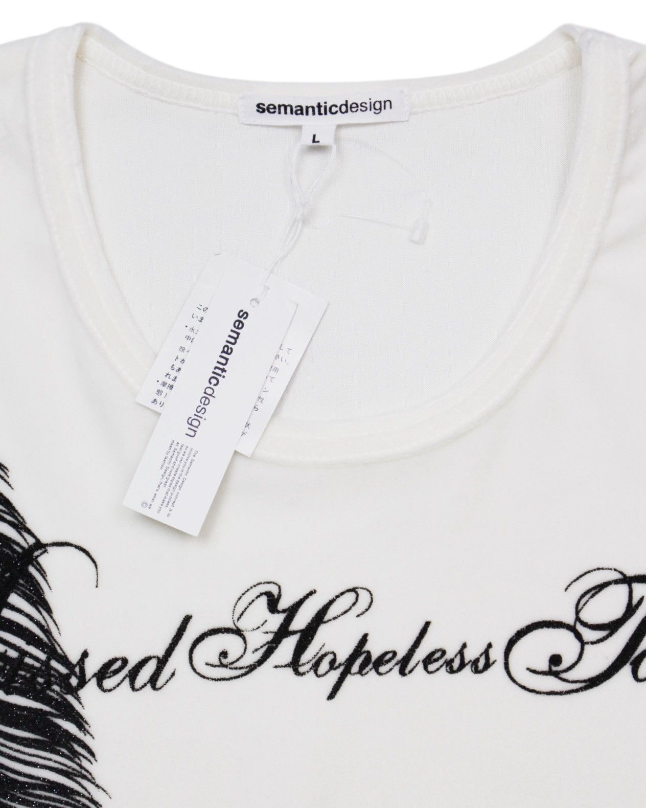semanticdesign 2000S SEMANTICDESIGN “DAYBREAK HILL” FEATHER ART LONG SLEEVE Size US L / EU 52-54 / 3 - 2 Thumbnail
