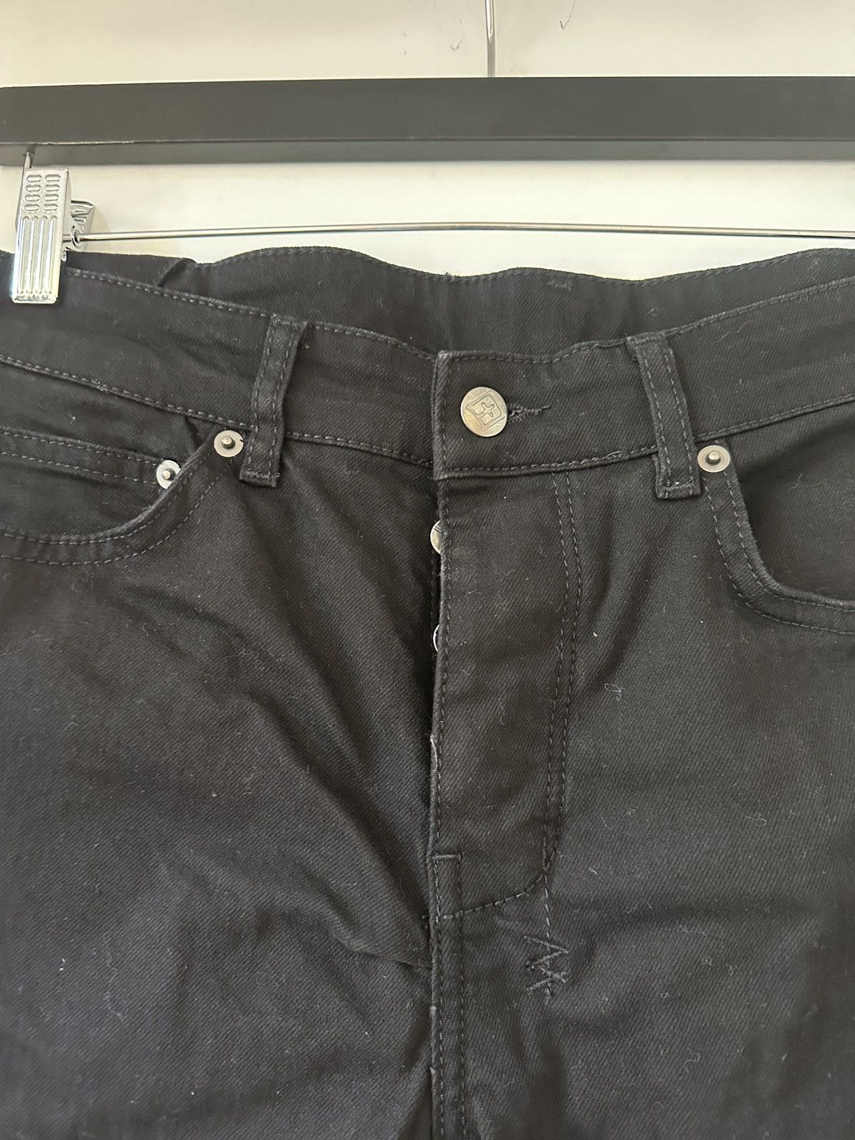 Ksubi Ksubi Black Chitch Laid Black Jeans size 31 Size US 31 - 5 Thumbnail