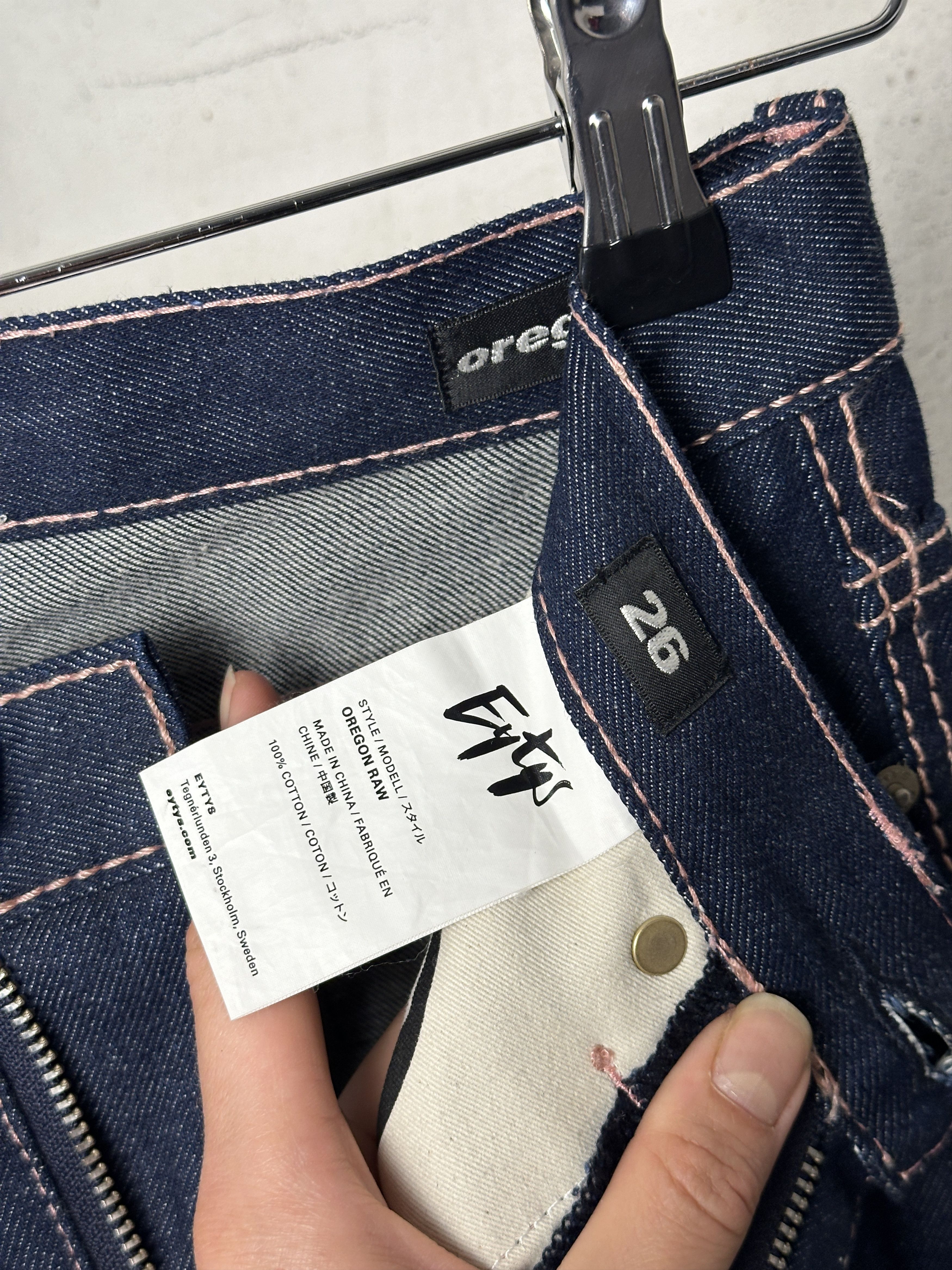 Eytys Eytys Oregon High Waisted Flared Jeans In Blue Size 26" / US 2 / IT 38 - 9 Thumbnail