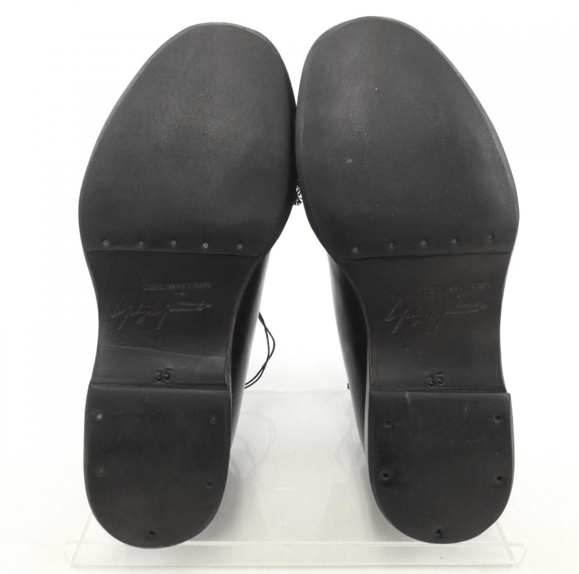 Cherevichkiotvichki × Yohji Yamamoto Yohji Yamamoto x Cherevichkiotvichki Compiled Leather Shoes Size US 5 / IT 35 - 5 Thumbnail