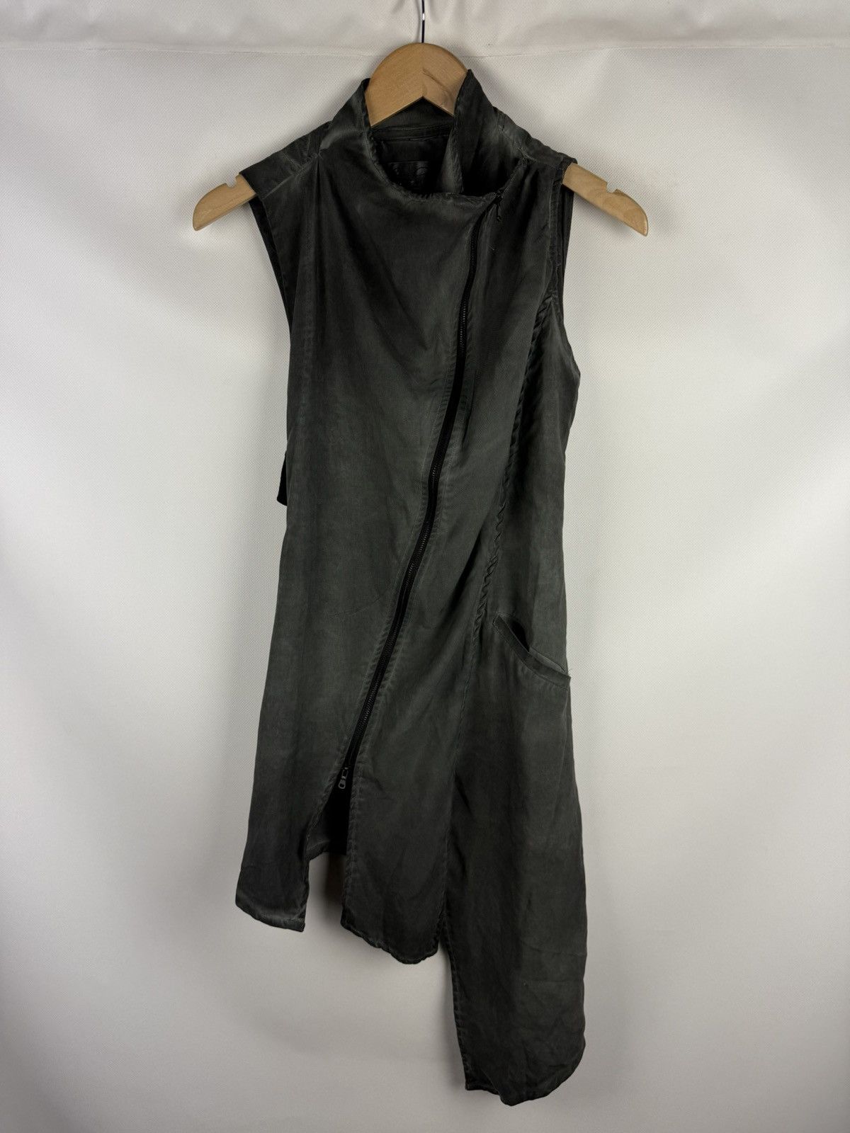 Japanese Brand Junus Coban Avant-garde Assymetrical Vest Tunic Jacket Size L / US 10 / IT 46 - 1 Thumbnail
