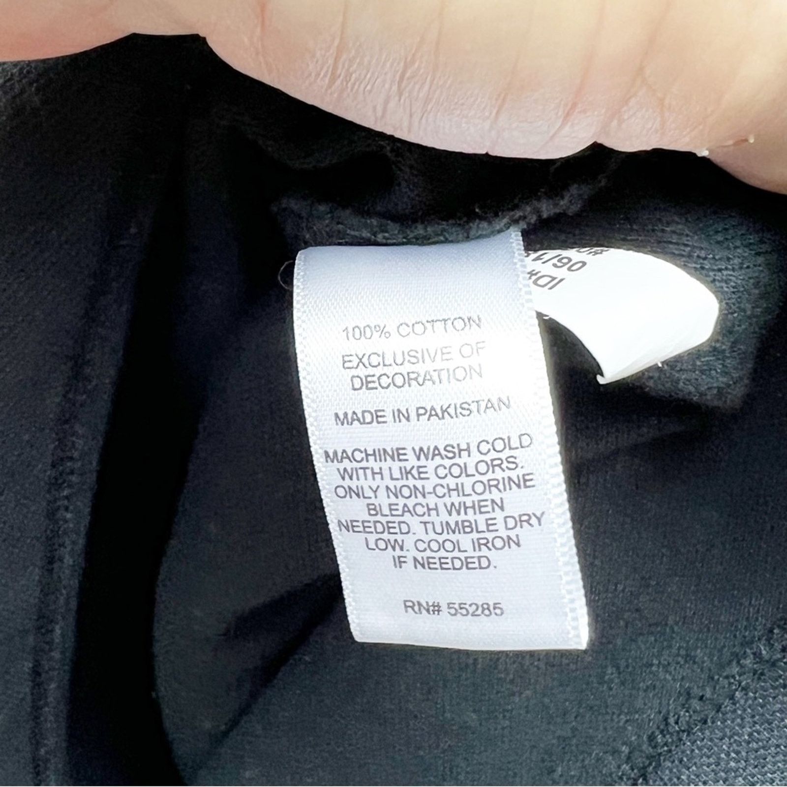Express Express Black Cotton Pique Polo Shirt Men’s Size Large Size US L / EU 52-54 / 3 - 5 Thumbnail