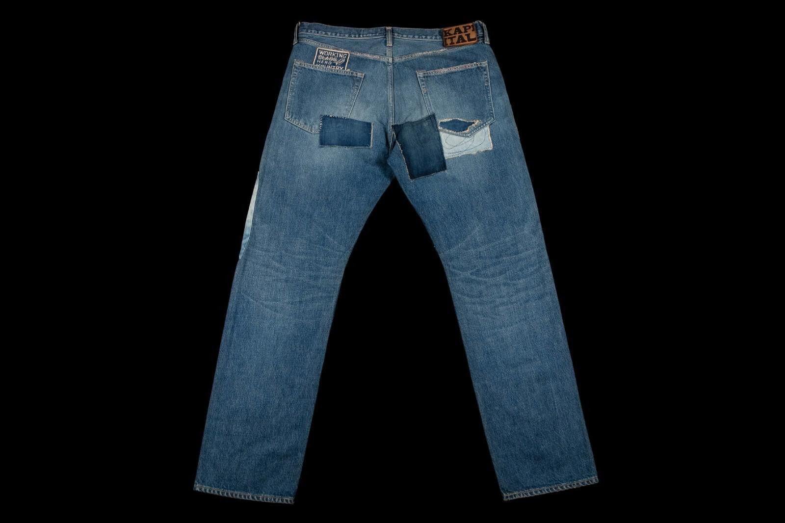 Kapital Kapital 14 oz Denim 5p Monkey Cisco Dixie Remake Pants 36 Size US 36 / EU 52 - 3 Thumbnail