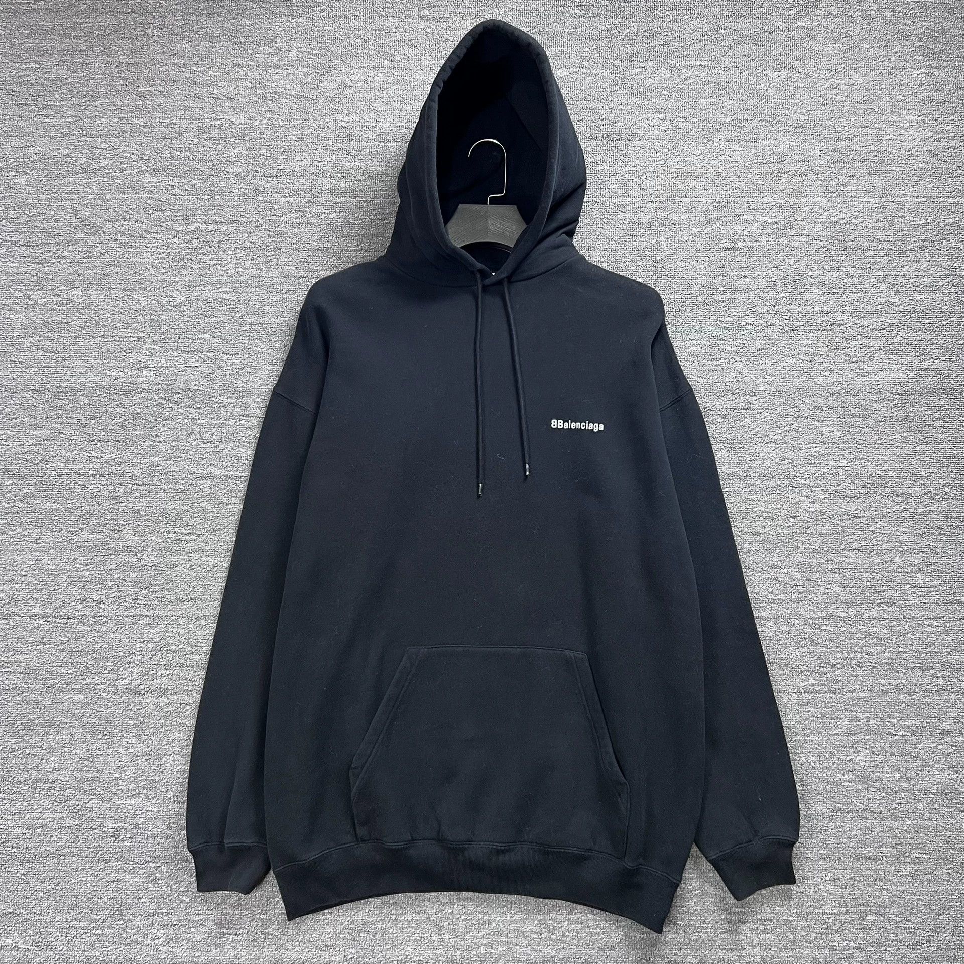 Balenciaga hoodie small logo best sale