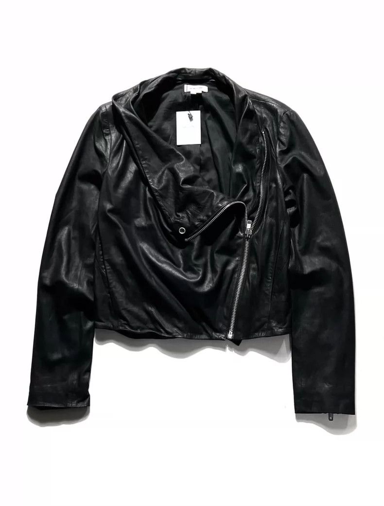 Helmut Lang HELMUT LANG Little sheepskin locomotive special cut leathe Size US M / EU 48-50 / 2 - 1 Thumbnail