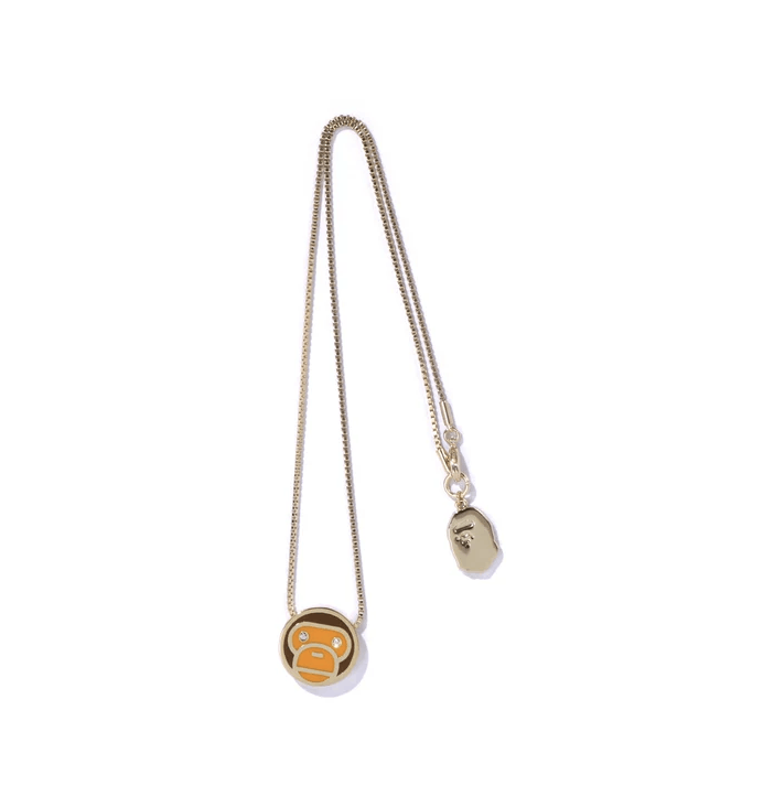 Bape Bape APE BABYILO NECKLACE Size ONE SIZE - 2 Thumbnail