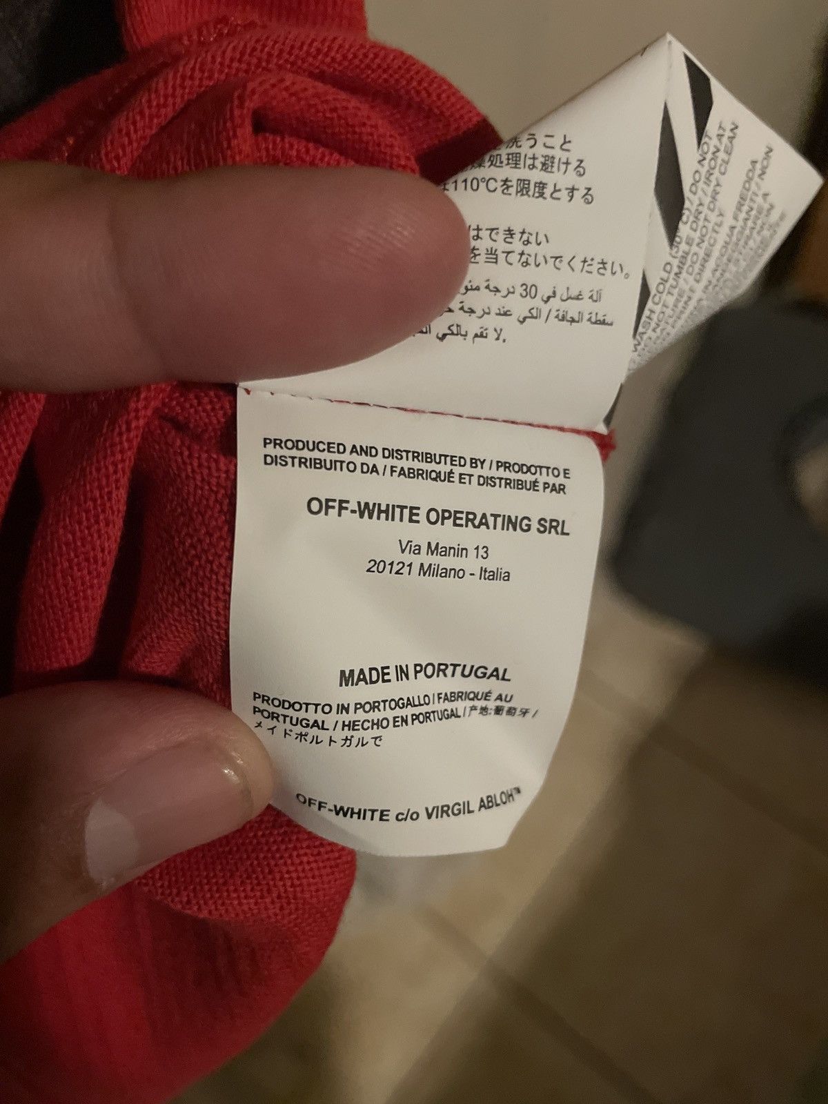 Off-White Off-White Mona Lisa Temperature Tee Size US S / EU 44-46 / 1 - 7 Thumbnail