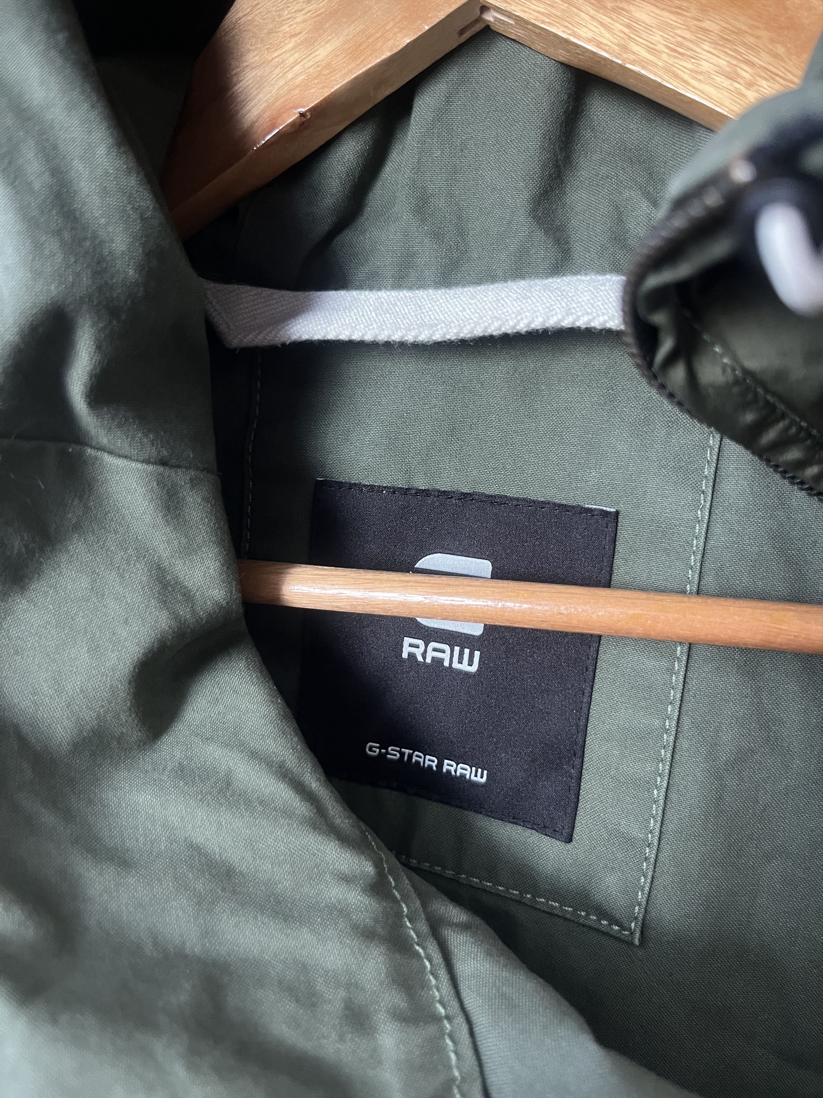 G-Star G Star Anorak Hooded Zip Up pocket Jacket Sample Green Size US M / EU 48-50 / 2 - 8 Thumbnail