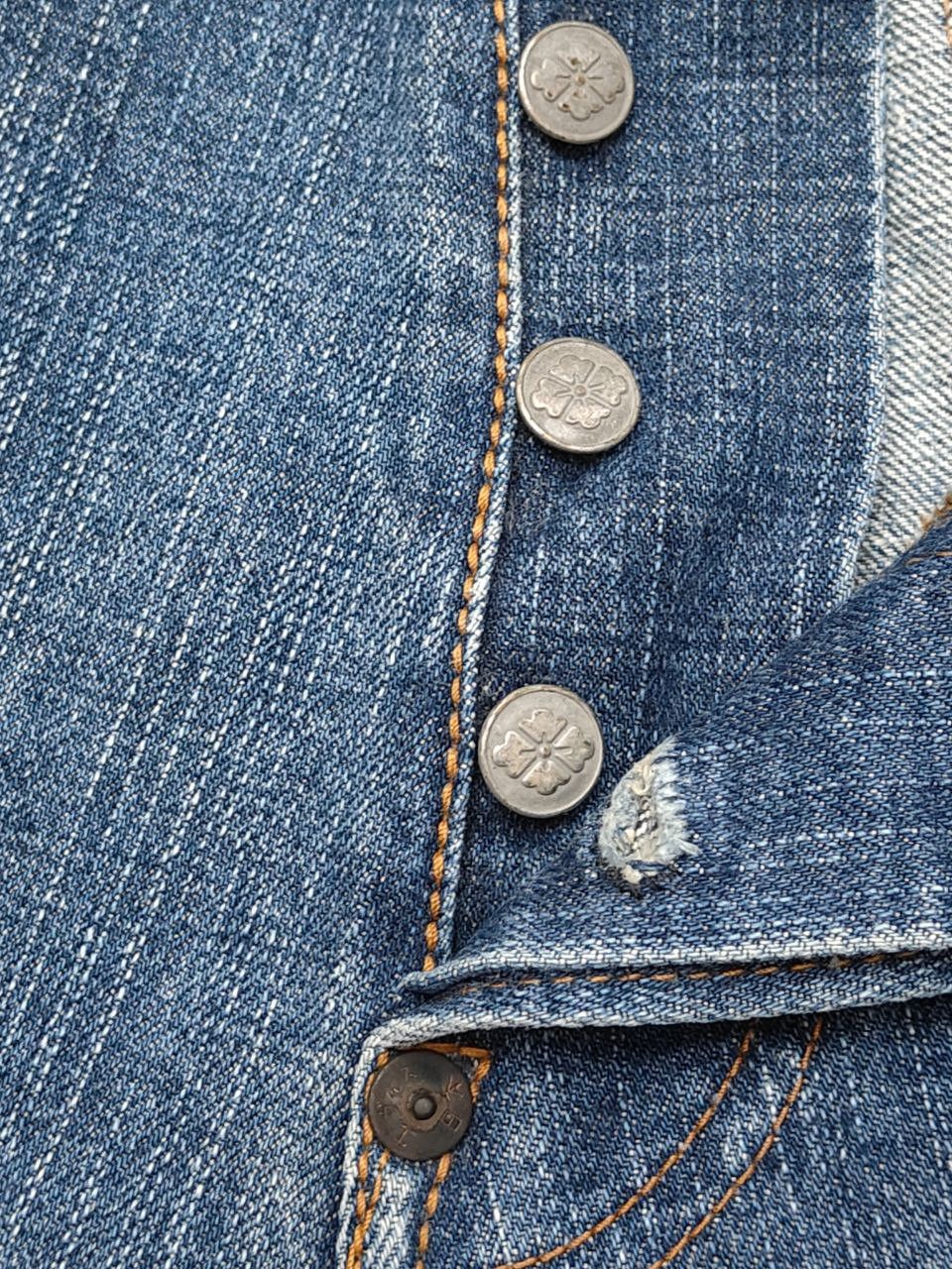 Evisu Evisu Paris France Lightwash Selvedge Denim Size US 37 - 8 Thumbnail