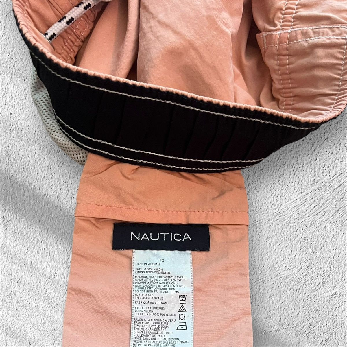 Nautica Nautica Pink Nylon Swimming Trunks – XL Size US 38 / EU 54 - 3 Thumbnail