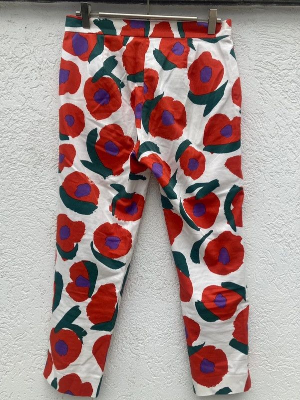 Marimekko Marimekko Martha Iso Vikuri Print Trousers Size 26" / US 2 / IT 38 - 3 Thumbnail