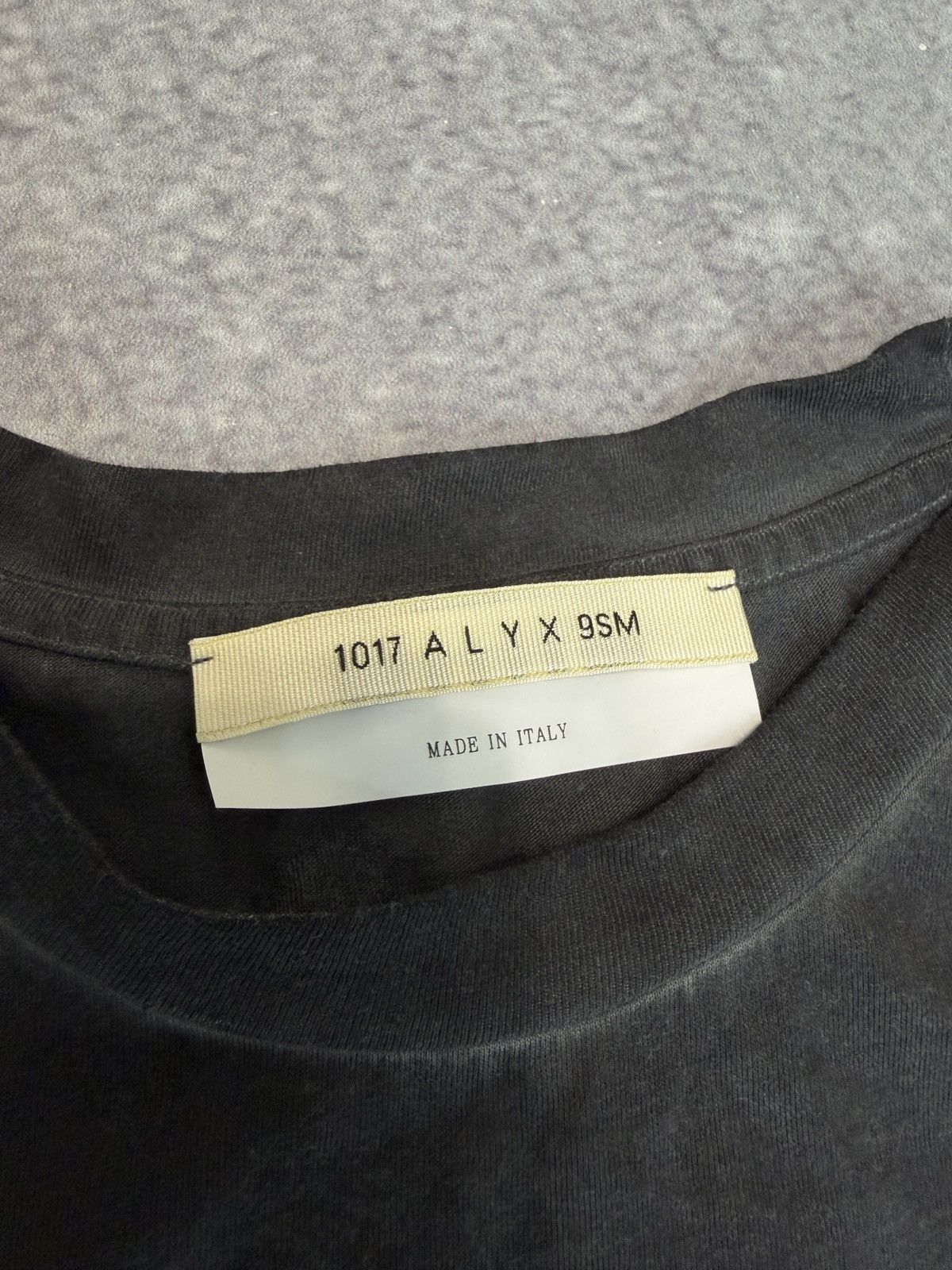 1017 ALYX 9SM 1017 ALYX 9SM Translucent Graphic T-shirt Grey Size US XL / EU 56 / 4 - 4 Thumbnail