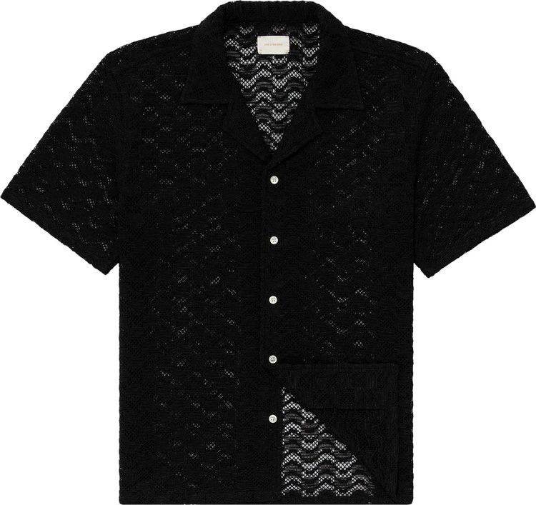 image of Aime Leon Dore Rico Shirt in Black, Men's (Size Medium)