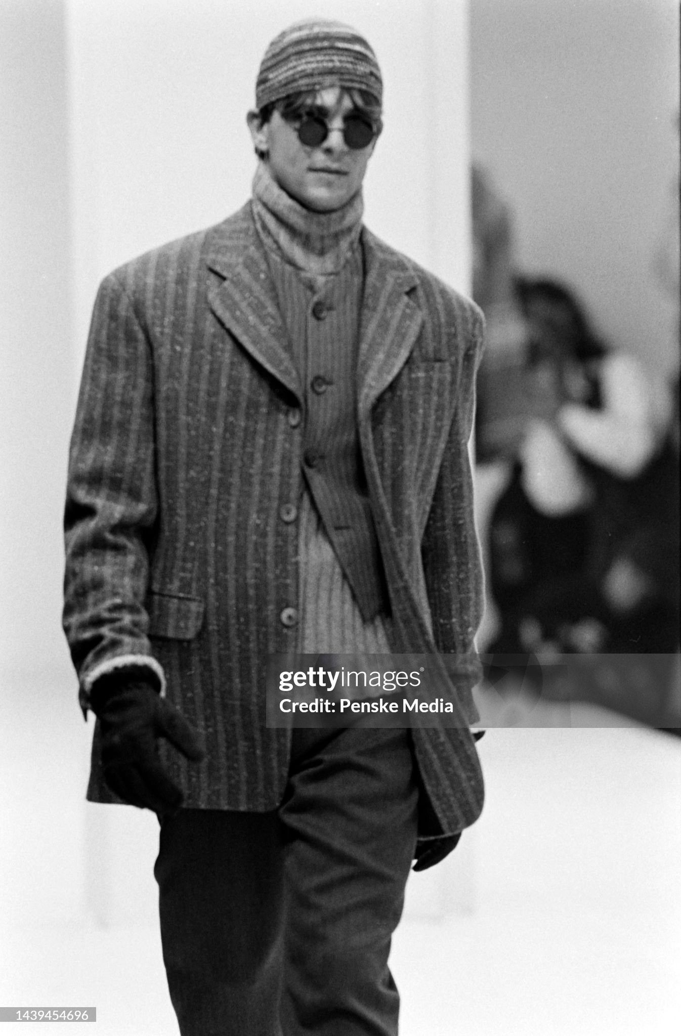 Dolce & Gabbana Dolce & Gabbana Archival FW93 Runway Wool Jacket Tupac Size 48L - 8 Thumbnail