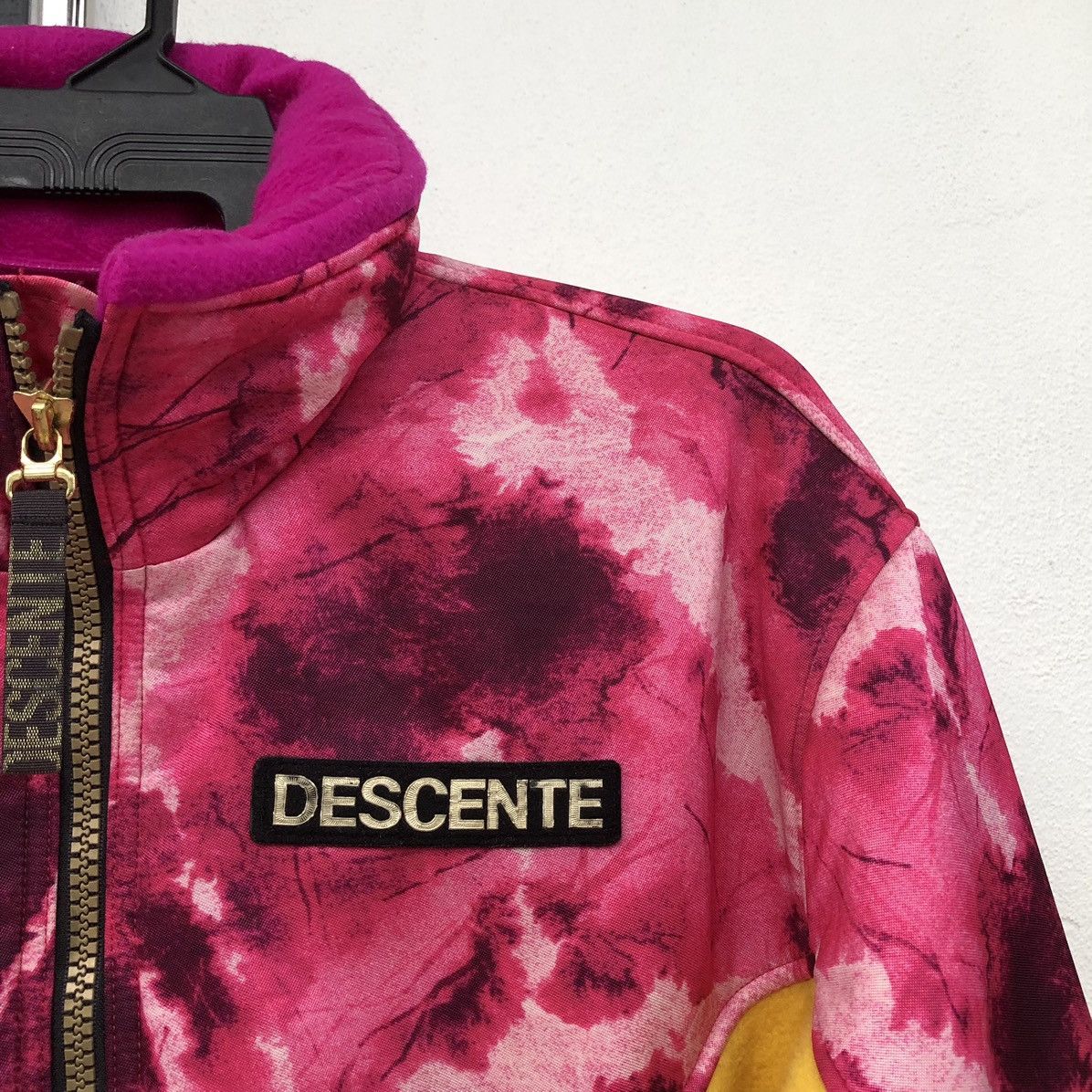 Descente Vintage DESCENTE Retro 1/4 Zip Fleece Ski Jacket Size M / US 6-8 / IT 42-44 - 3 Thumbnail