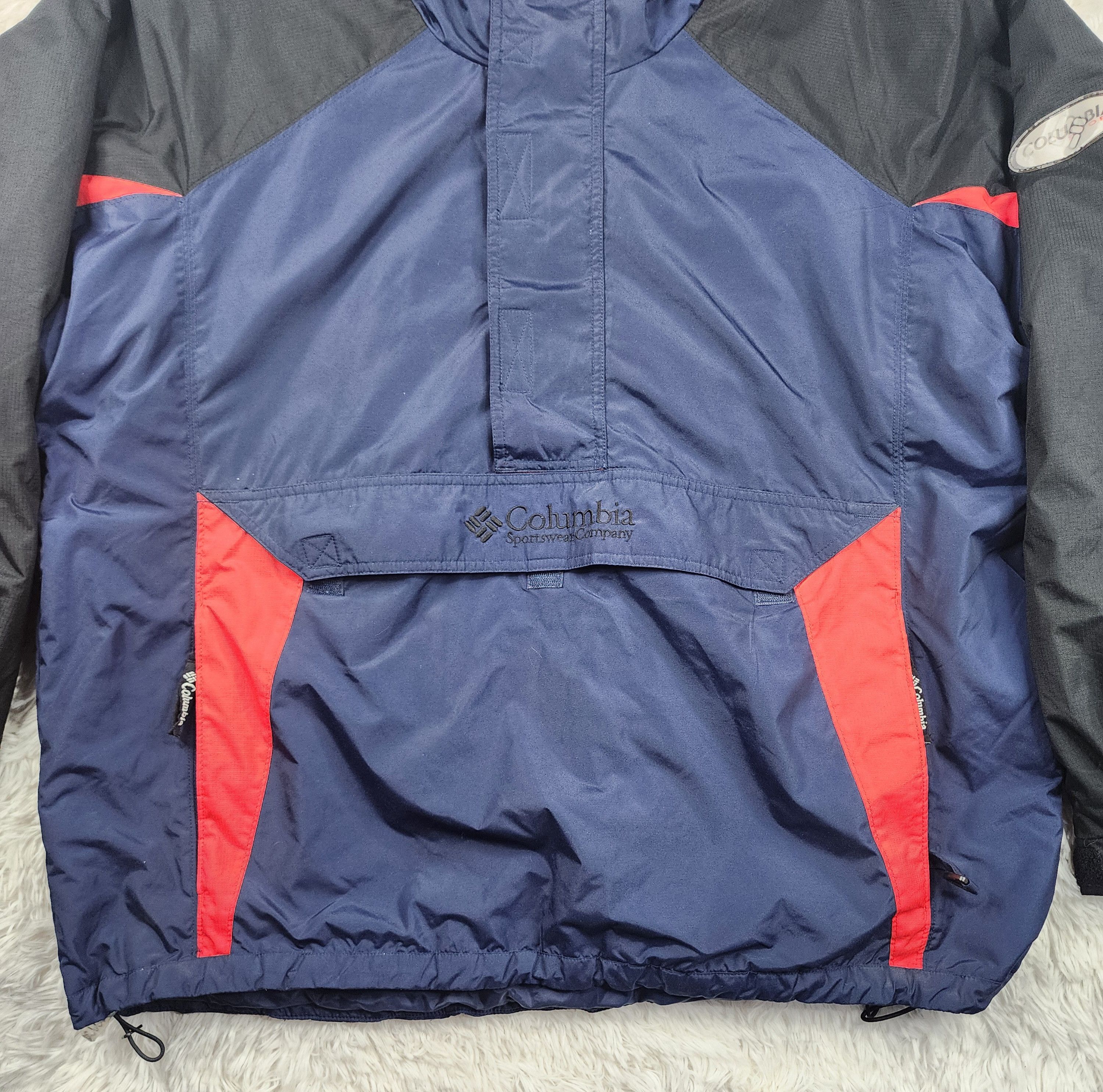 Columbia Vintage Columbia 1/4 zip anorak jacket size XL Size US XL / EU 56 / 4 - 4 Thumbnail