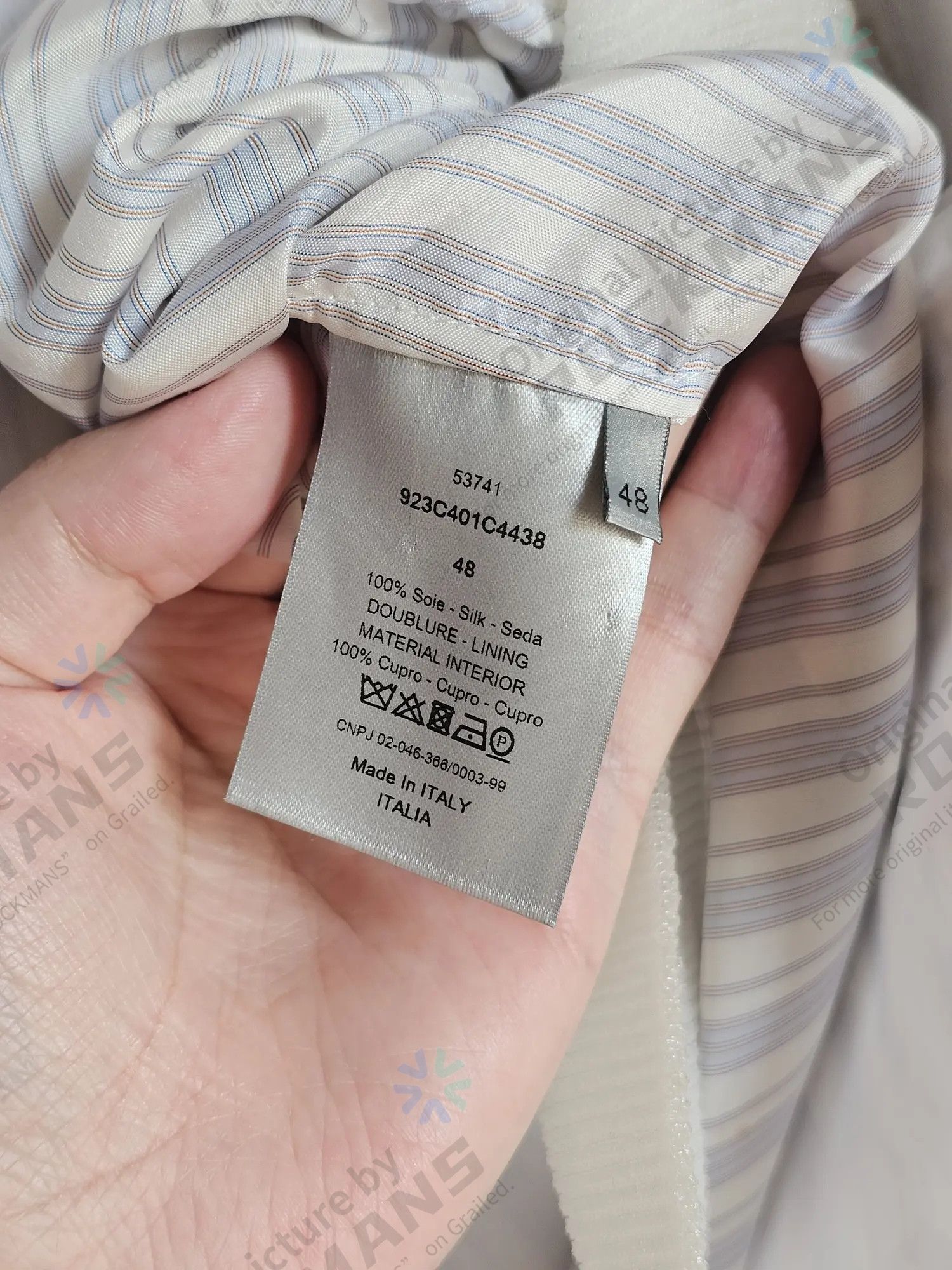 Dior Dior Men's White Silk Organza Bomber Jacket (Rare) Size 48 Size US M / EU 48-50 / 2 - 7 Thumbnail