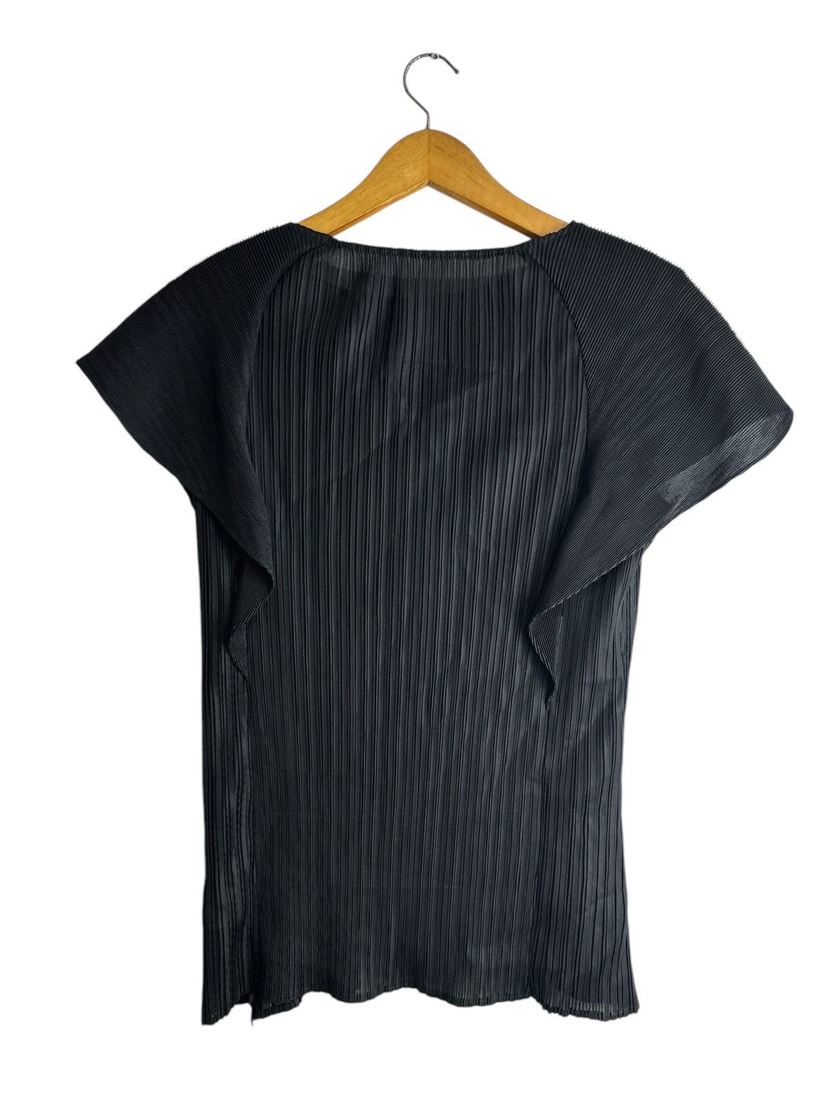 Issey Miyake 2000s PLEATSME UNDEFINED PLEATES DOUBLE SLEEVE ISSEY STYLE Size M / US 6-8 / IT 42-44 - 2 Thumbnail
