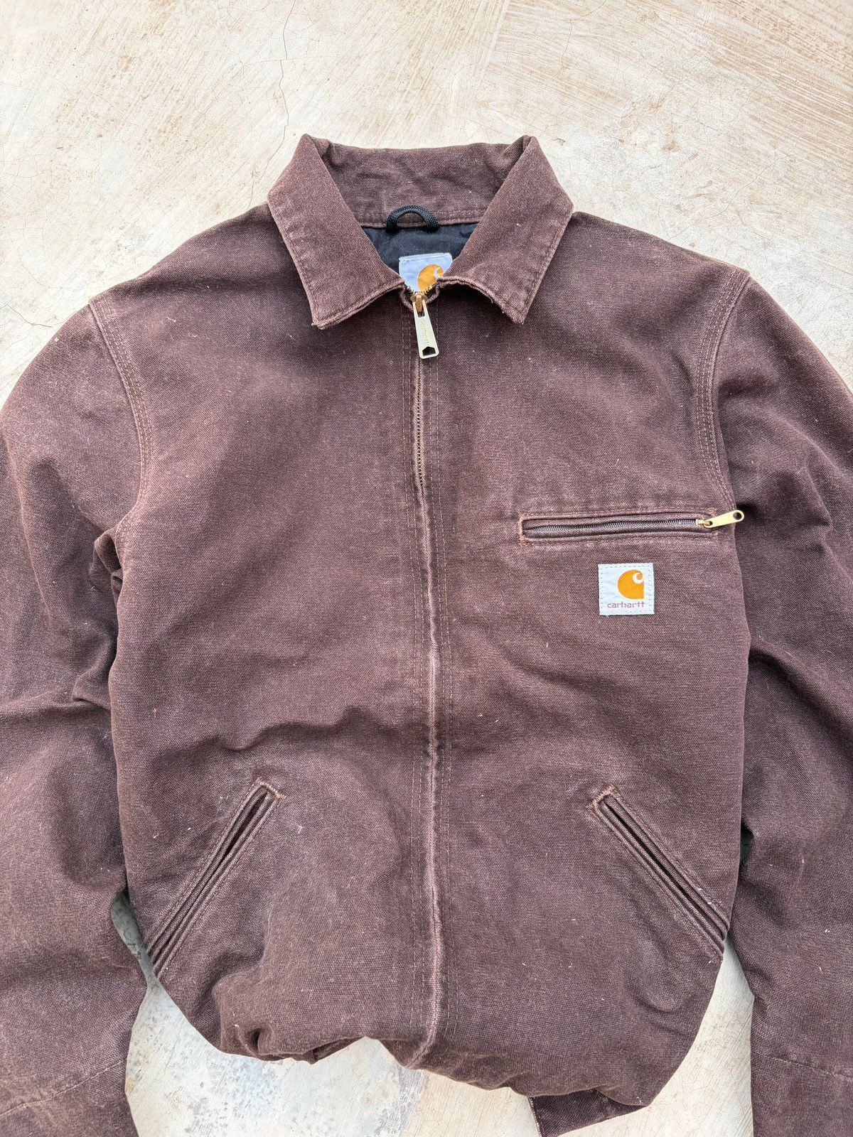 Carhartt Vintage Carhartt Detroit Jacket EJ196 DKB Size US S / EU 44-46 / 1 - 4 Thumbnail