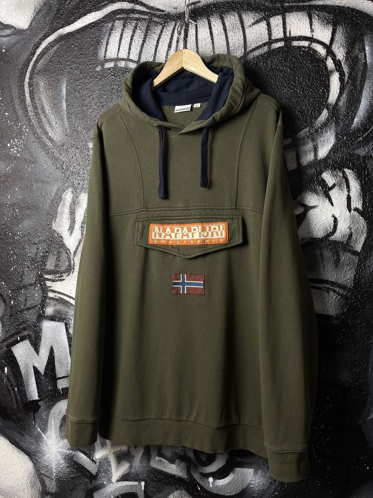 Napapijri Burgee Sum Hoodie Men's Size XXL