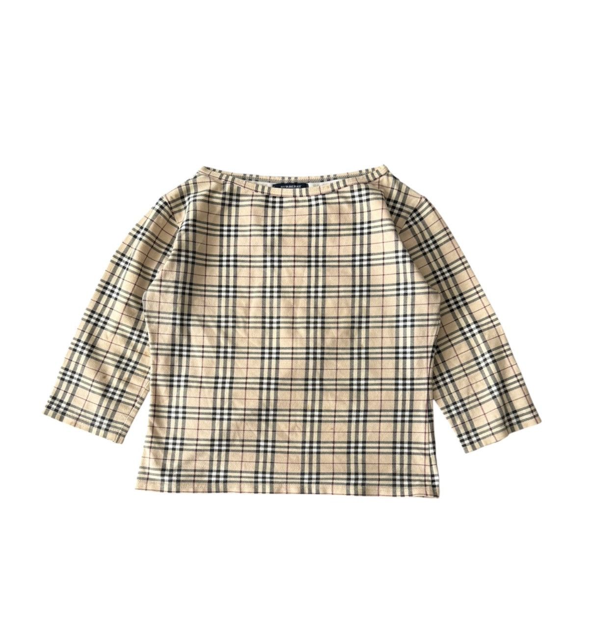 Burberry Vintage Burberry Nova Check T-Shirt Size S / US 4 / IT 40 - 1 Thumbnail