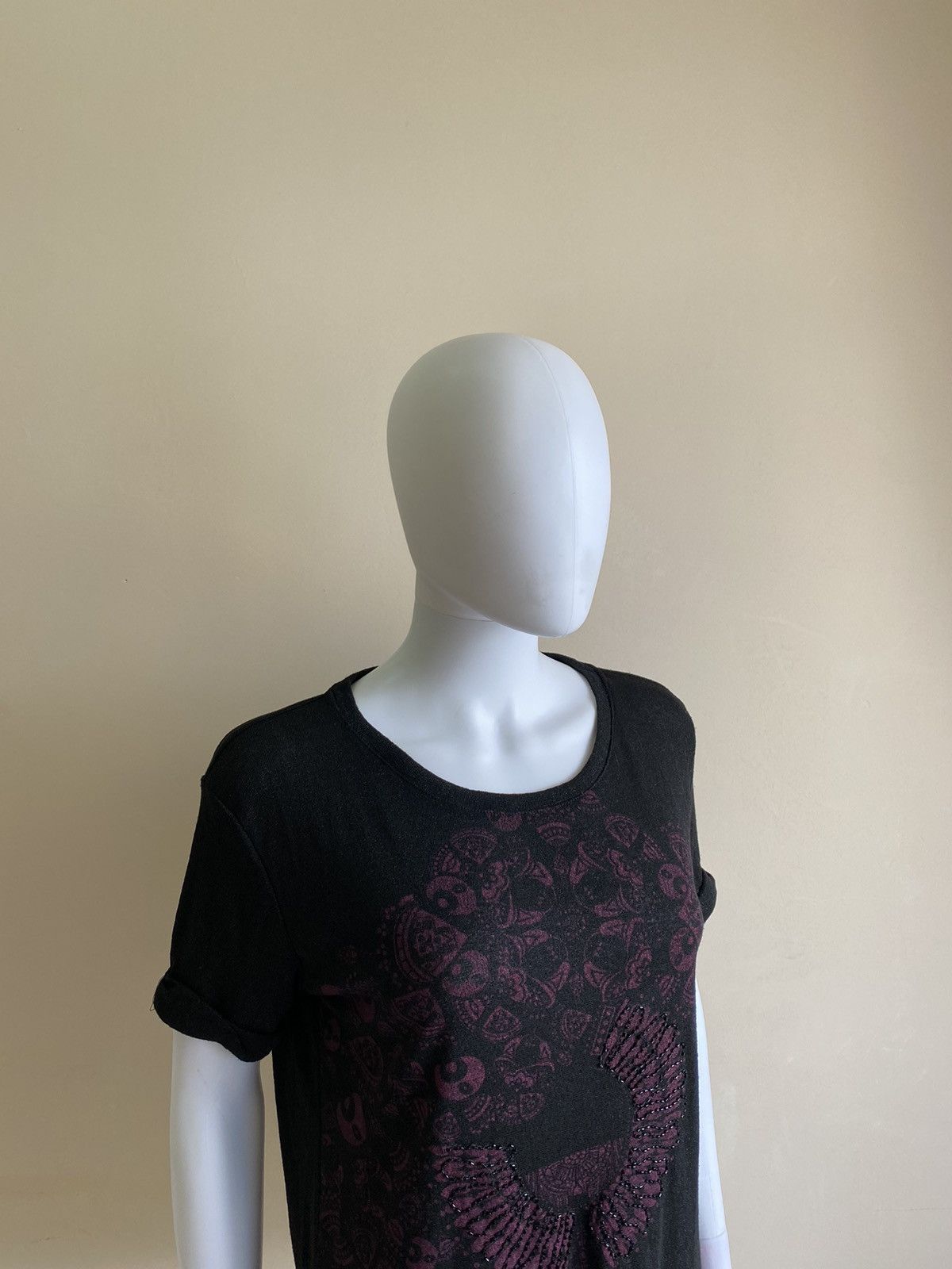 Custo Barcelona Custo Barcelona Womens Black Short Sleeve Top Size S Size S / US 4 / IT 40 - 3 Thumbnail