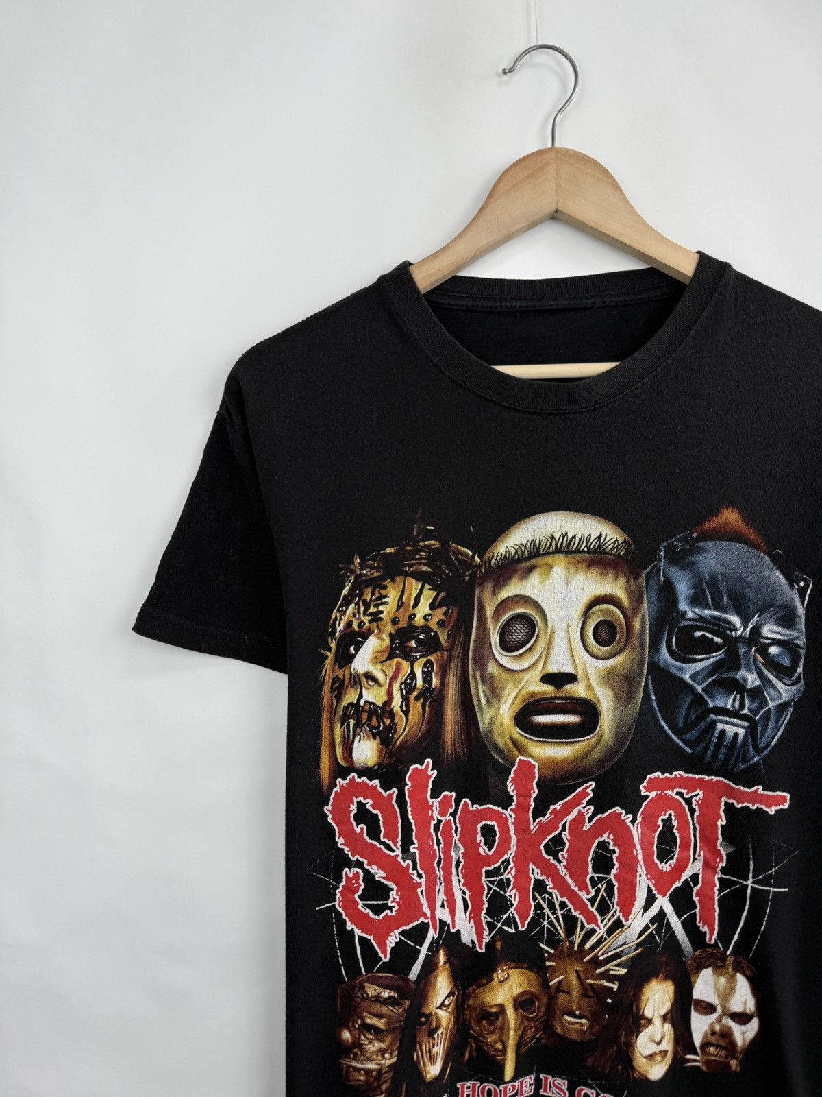 Slipknot 🇺🇸 Vintage 2008 Slipknot All Hope is Gone T-Shirt Heavy Metal Size US M / EU 48-50 / 2 - 3 Thumbnail