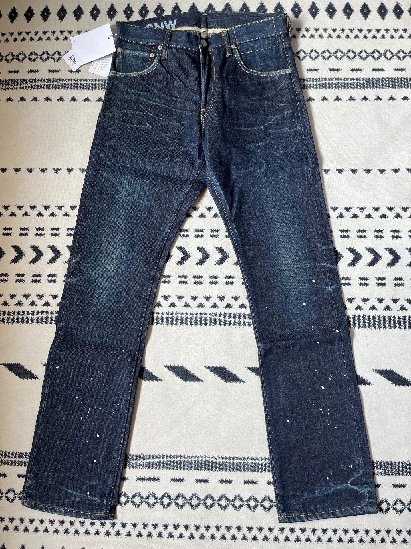 Visvim Visvim Social Sculpture 01 Slim Red Edge | Grailed