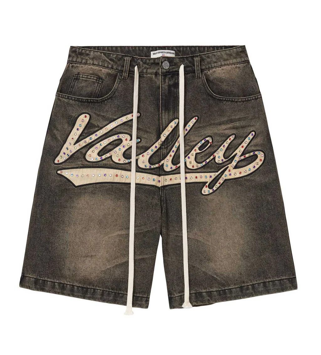 Vale Vale Black Wash Skittles Jorts Size US 38 / EU 54 - 1 Preview