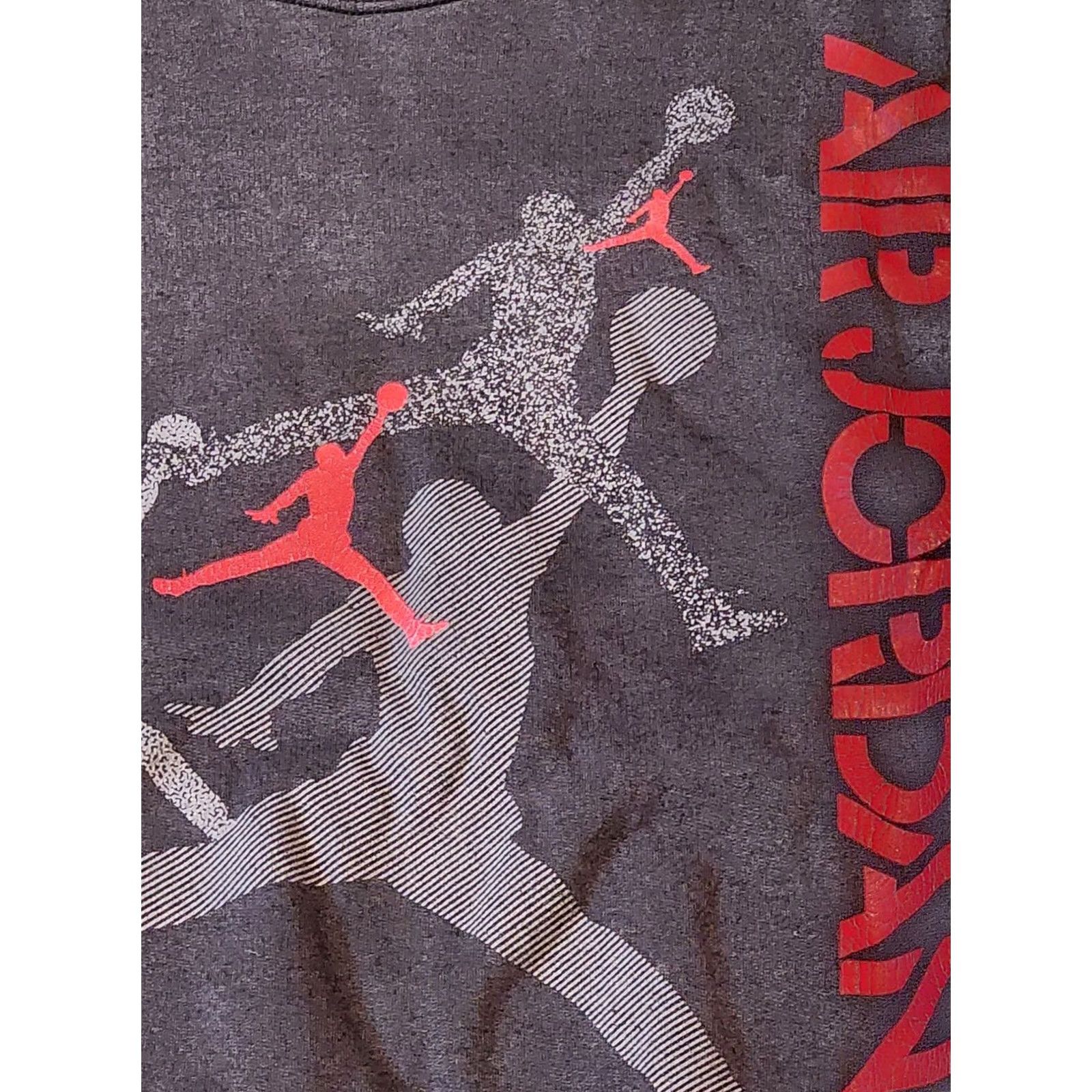 Nike VINTAGE Nike Air Jordan Jumper Large L Black 90s OG 5 Michael Jordan Pullover Mens Rare Size US L / EU 52-54 / 3 - 4 Thumbnail