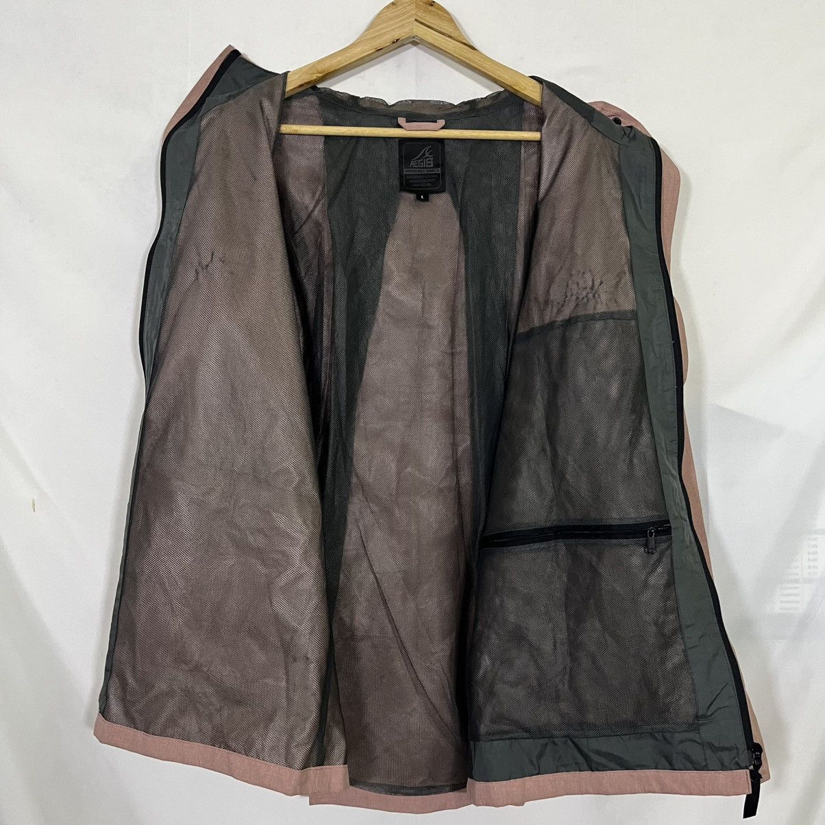 Other VINTAGE AEGIS WINDBREAKER HOODED JACKET Size US L / EU 52-54 / 3 - 4 Thumbnail