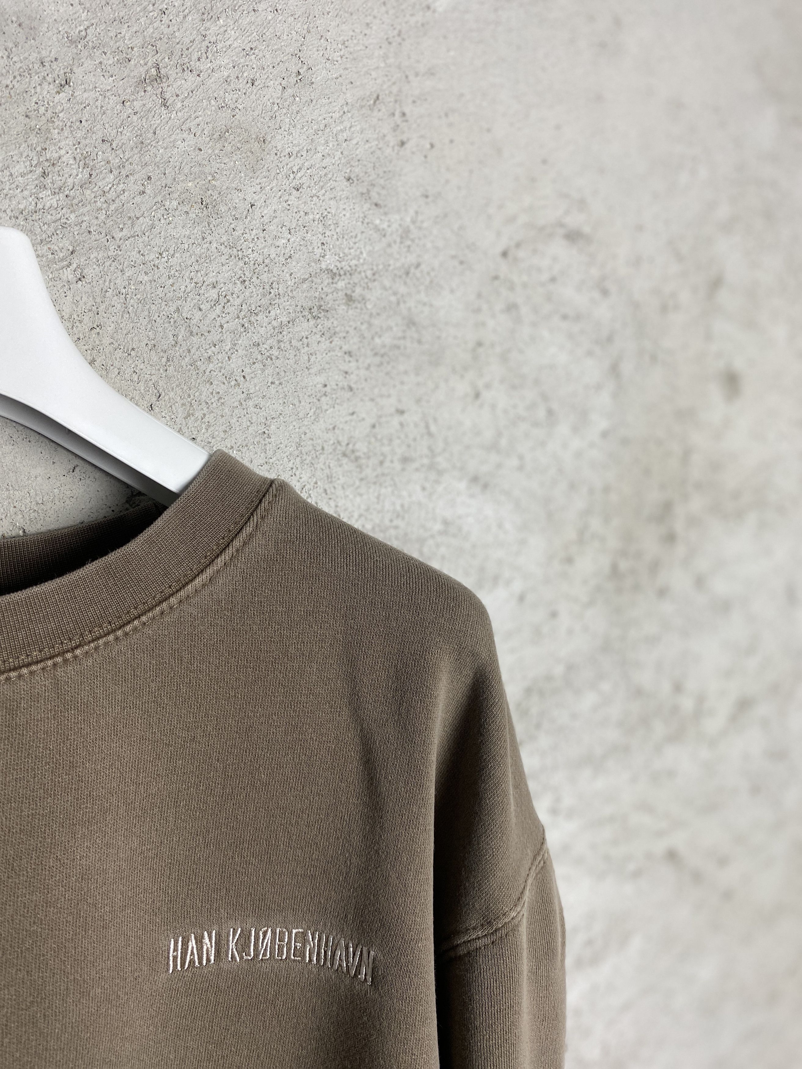 Han Kjobenhavn Han Kjobenhavn small logo crewneck sweatshirt boxy Size L / US 10 / IT 46 - 2 Thumbnail