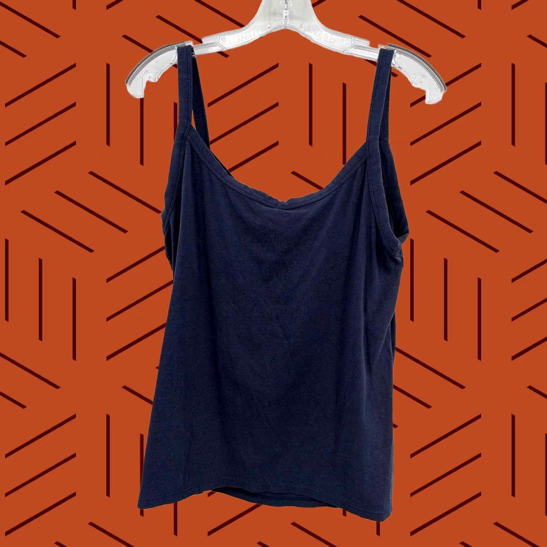 Lilly Pulitzer Lilly Pulitzer Navy Tank Top XL Plus, Pre-Owned Mens? Size XL / US 12-14 / IT 48-50 - 1 Thumbnail