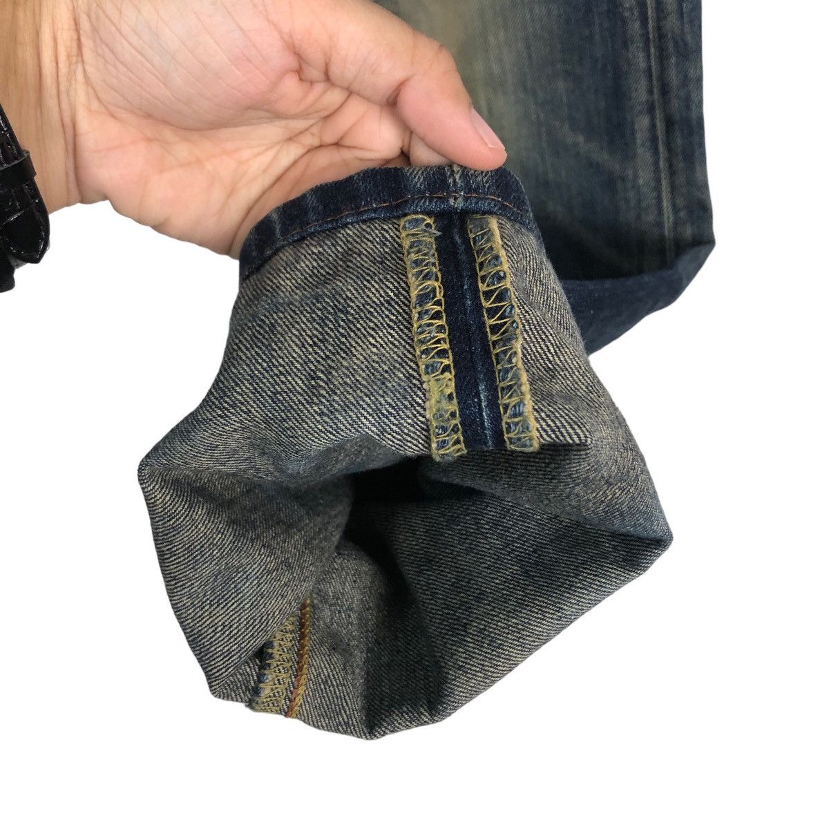 Edwin 🔥Vintage Edwin Denim Jeans Japan Issey Miyake Size US 34 / EU 50 - 14 Thumbnail