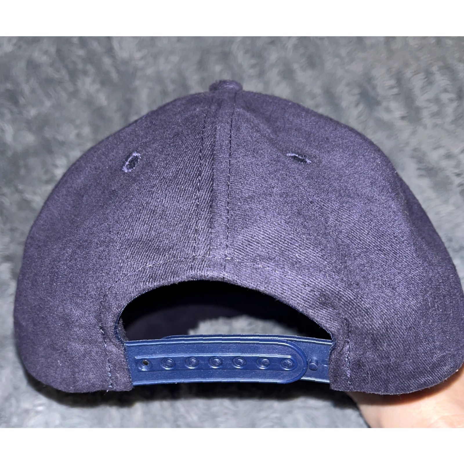 Vintage NEW USS Iowa BB-61 Ships Baseball cap hat Navy Blue USA Made Size ONE SIZE - 3 Thumbnail