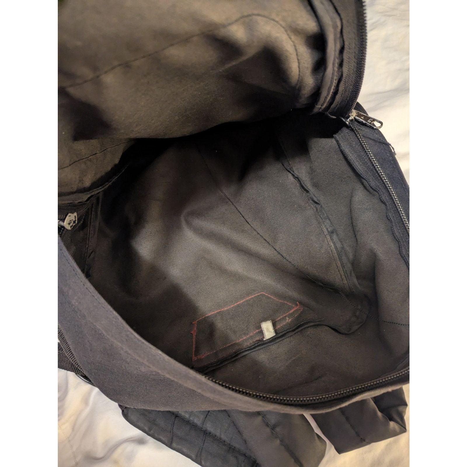 Jansport Vintage Alpak Leather Bottom Backpack Bookbag Daypack Black Size ONE SIZE - 7 Thumbnail