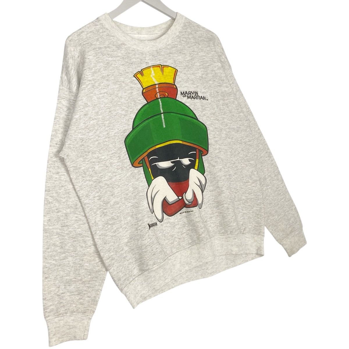 Vintage Vintage 90s Marvin Ther Martian Sweatshirt Crewneck Big Logo Size US L / EU 52-54 / 3 - 3 Thumbnail